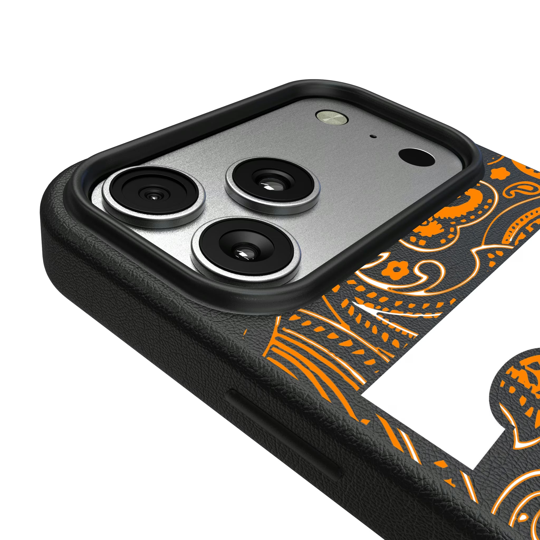 University of Tennessee Volunteers Paisley iPhone MagSafe Compatible Phone Case for Apple iPhone - Detail#Device_iPhone 17 Pro Max