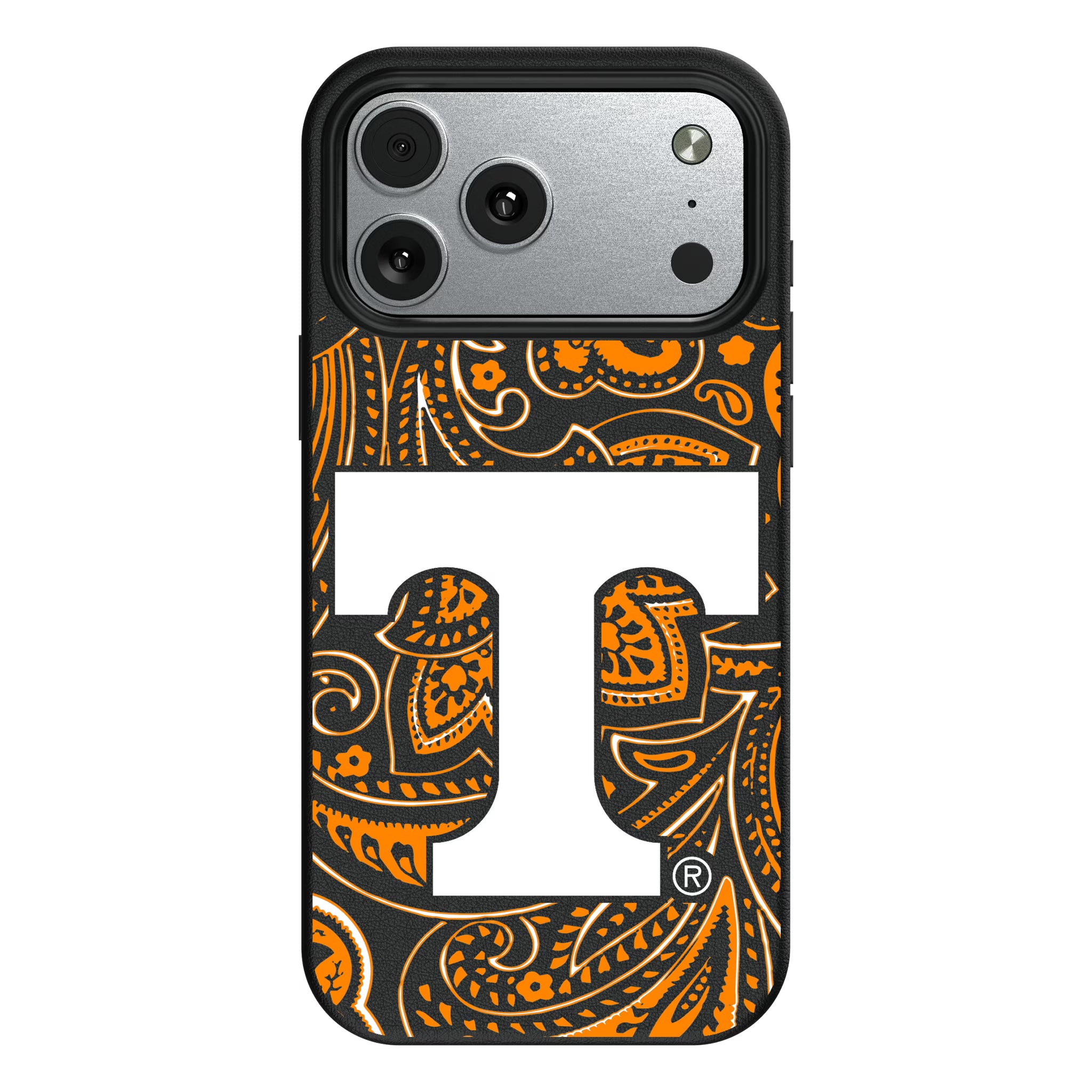 University of Tennessee Volunteers Paisley iPhone MagSafe Compatible Phone Case for Apple iPhone#Device_iPhone 17 Pro Max