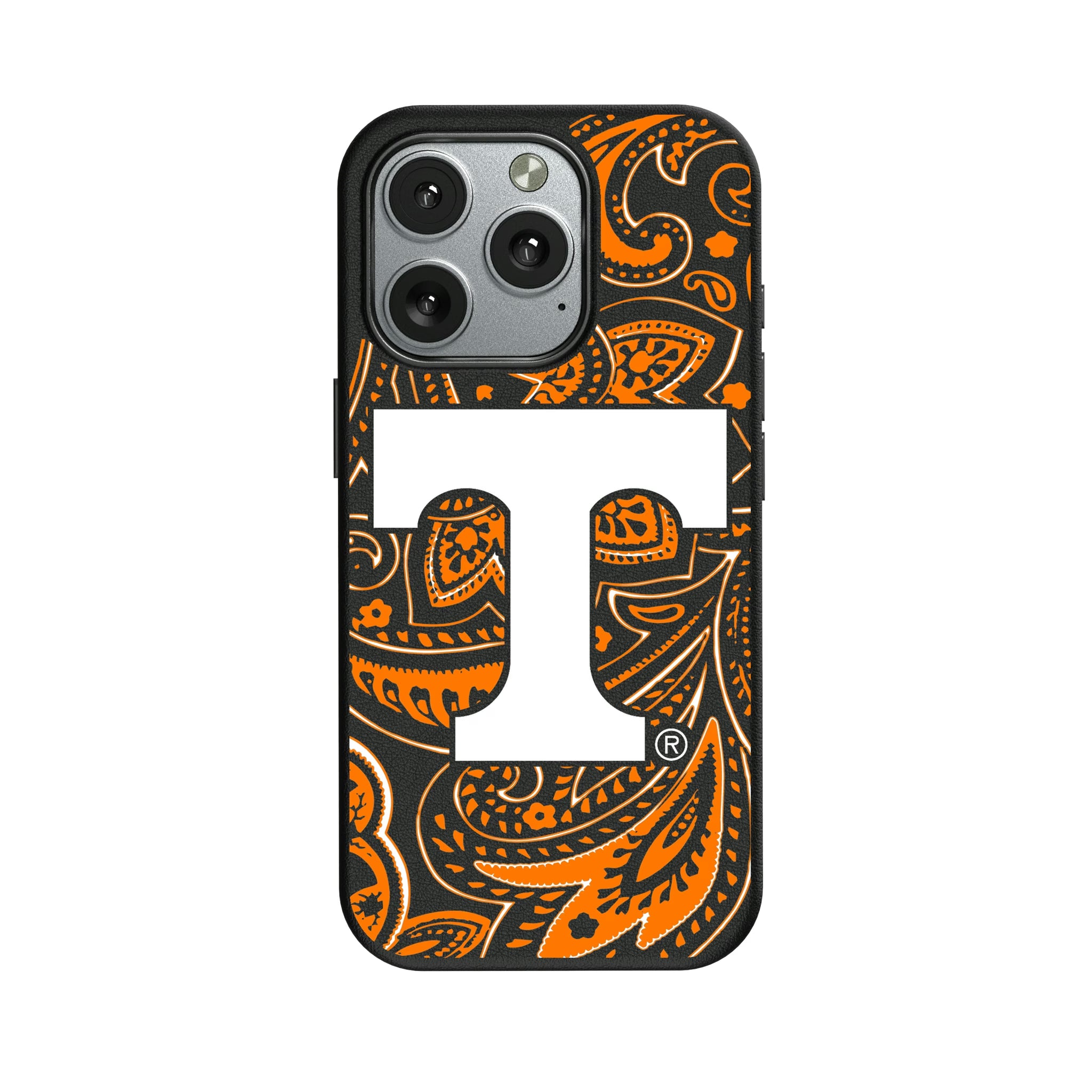 University of Tennessee Volunteers Paisley iPhone MagSafe Compatible Phone Case for Apple iPhone