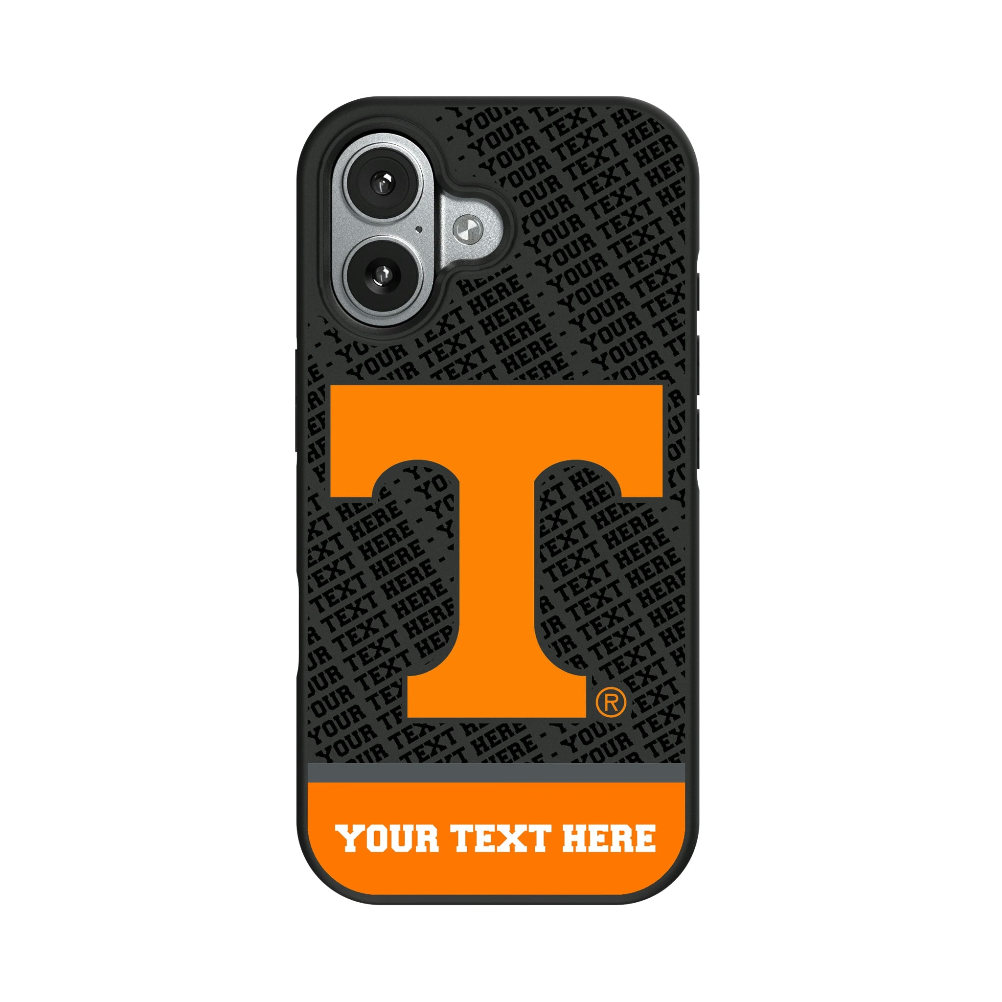 University of Tennessee Volunteers Personalized EndZone Plus iPhone Bump Phone Case for Apple iPhone#Device_iPhone 17