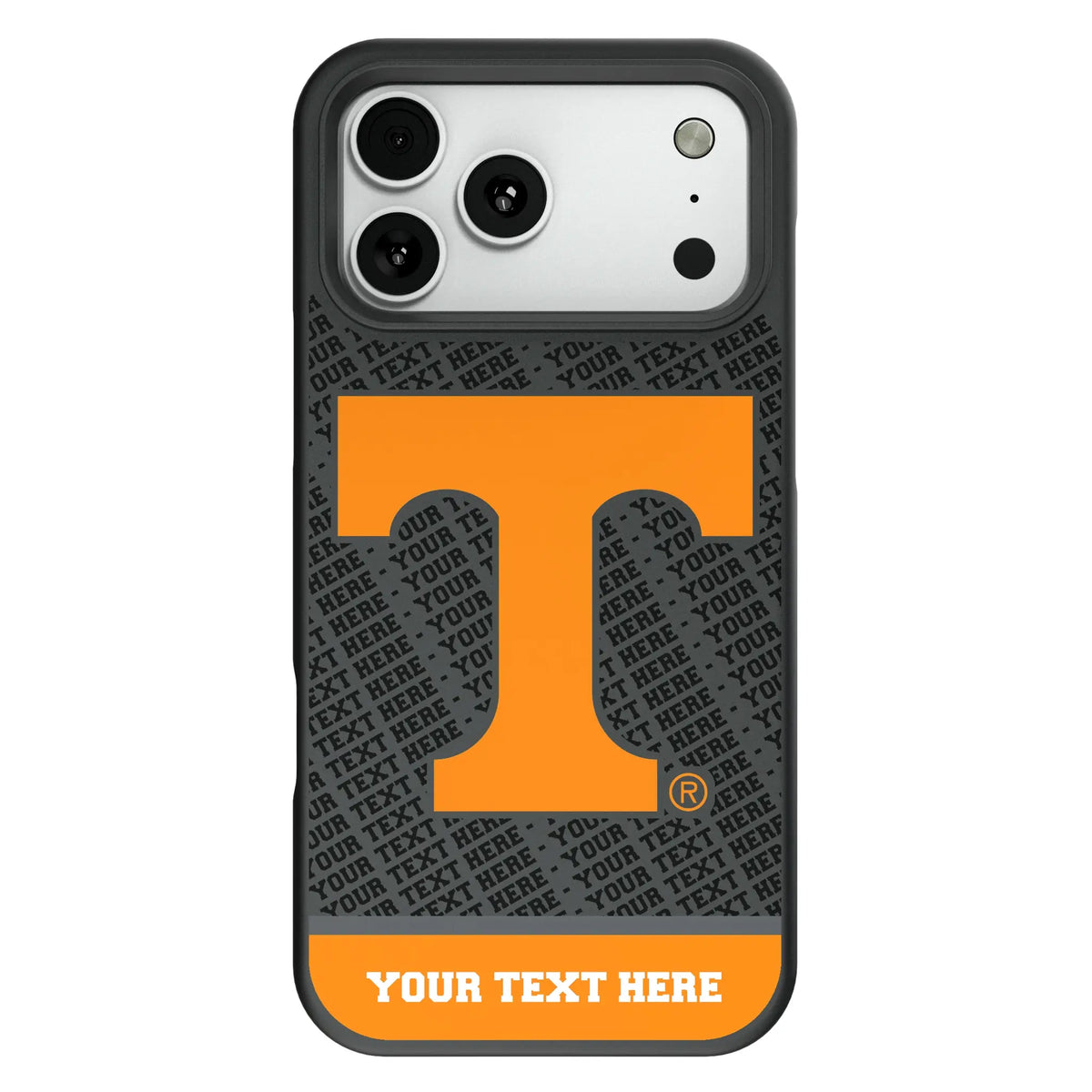 University of Tennessee Volunteers Personalized EndZone Plus Bump Phone Case for Apple iPhone