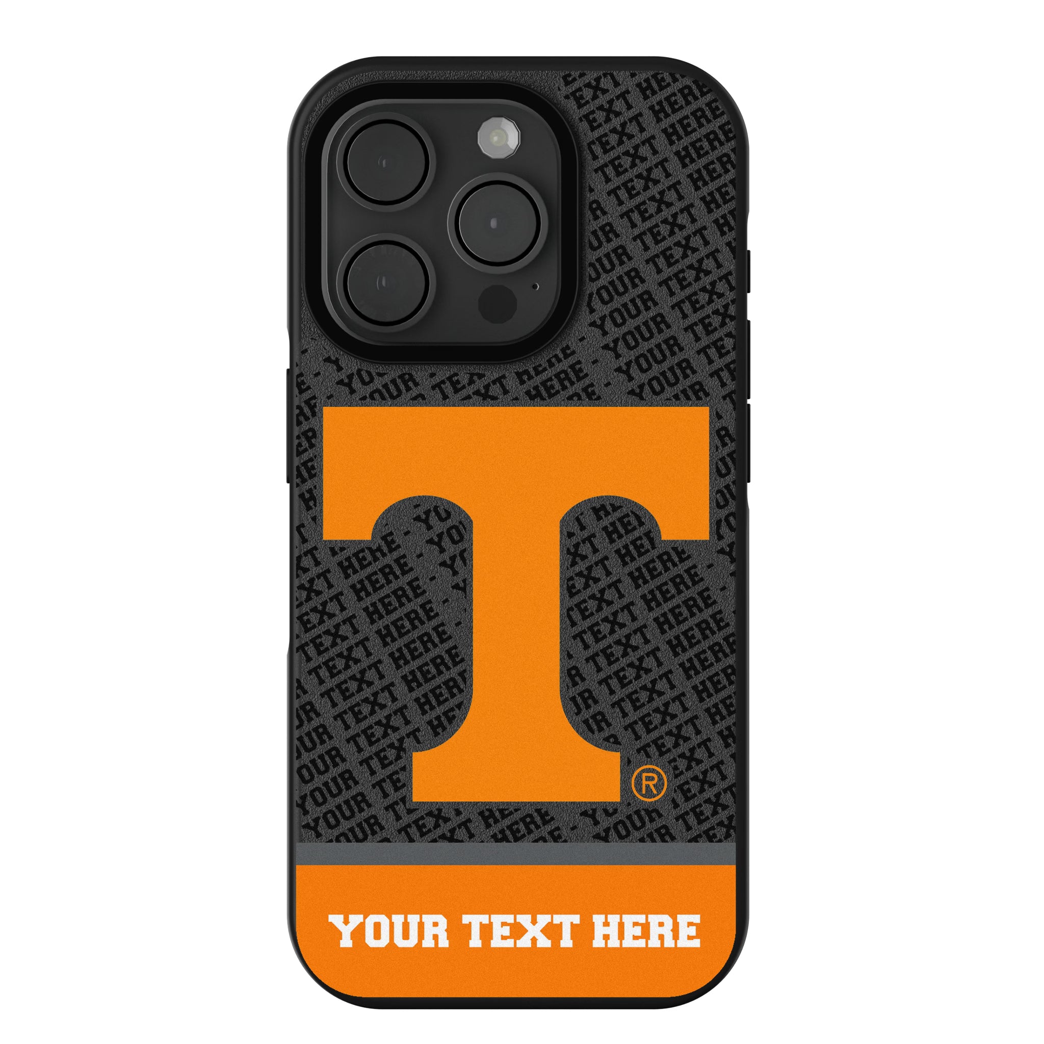 University of Tennessee Volunteers Personalized EndZone Plus iPhone Bump Phone Case for Apple iPhone