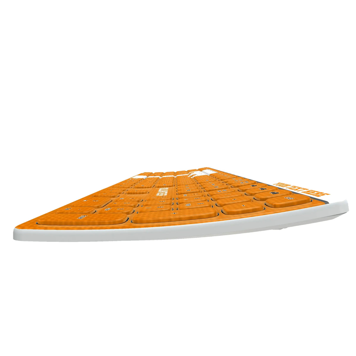University of Tennessee Volunteers Personalized Endzone Solid KKB605 Curved Wireless Keyboard