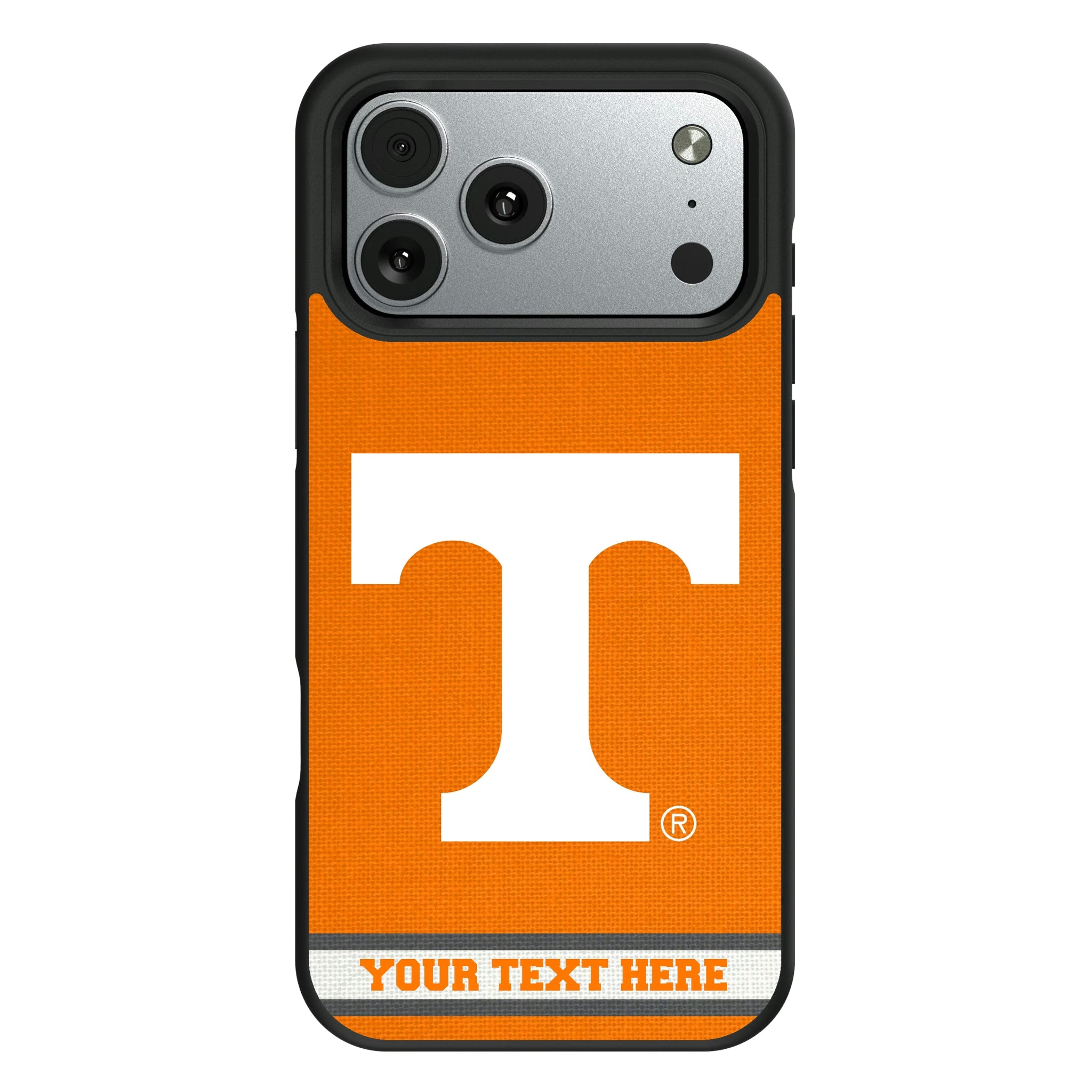 University of Tennessee Volunteers Personalized Stripe iPhone Bump Phone Case for Apple iPhone#Device_iPhone 17 Pro Max