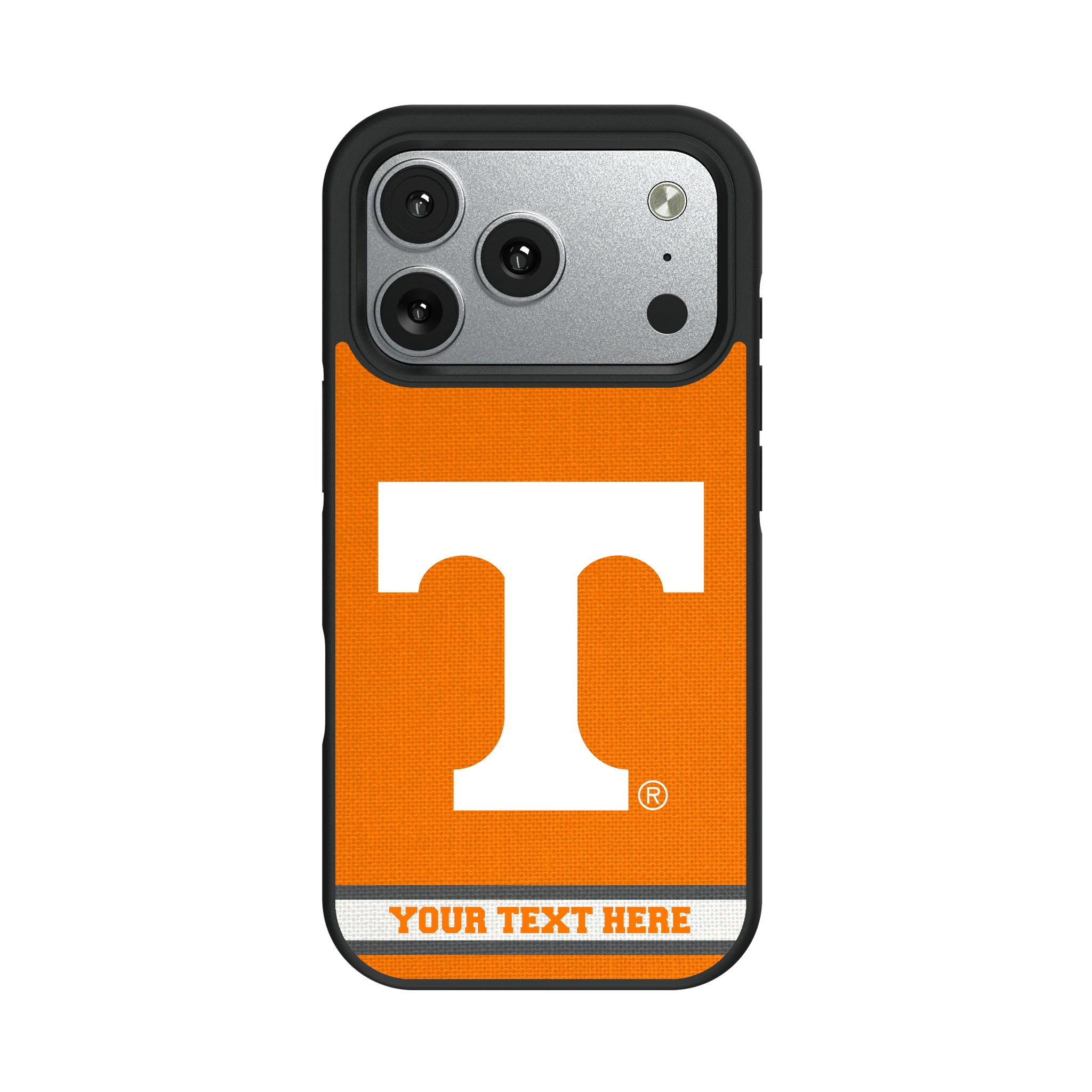 University of Tennessee Volunteers Personalized Stripe iPhone Bump Phone Case for Apple iPhone#Device_iPhone 17 Pro