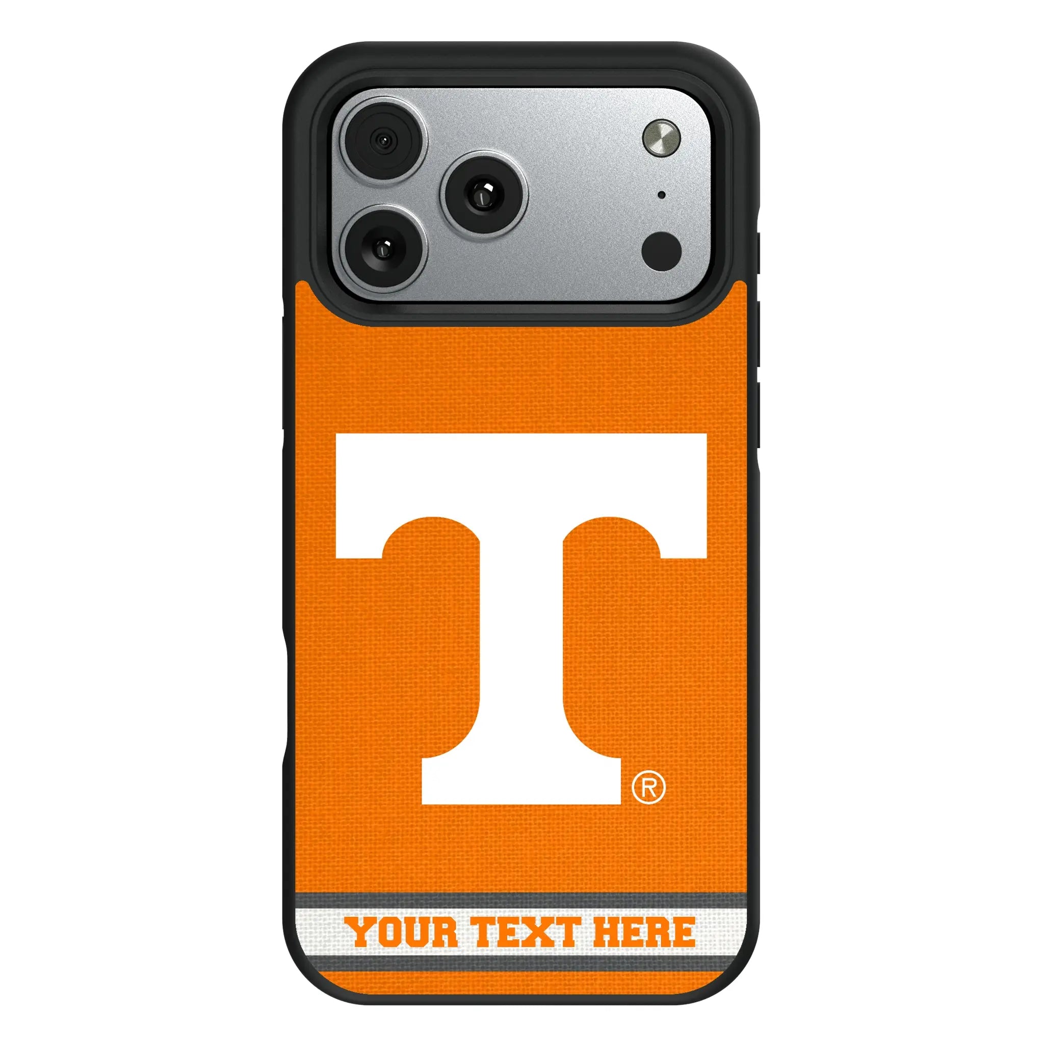University of Tennessee Volunteers Personalized Stripe iPhone Bump Phone Case for Apple iPhone#Device_iPhone 17 Pro Max