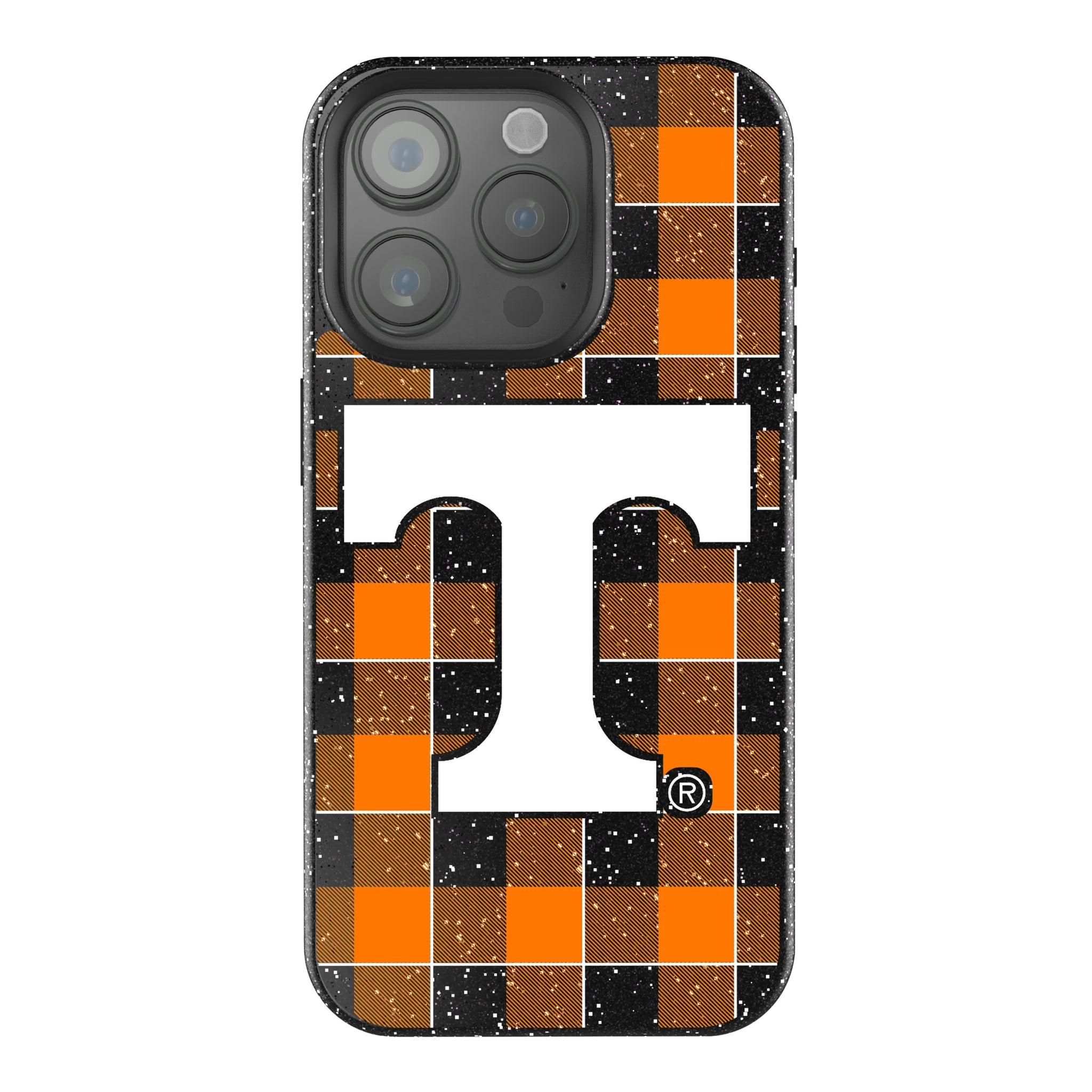 University of Tennessee Volunteers Plaid iPhone Bling Phone Case for Apple iPhone