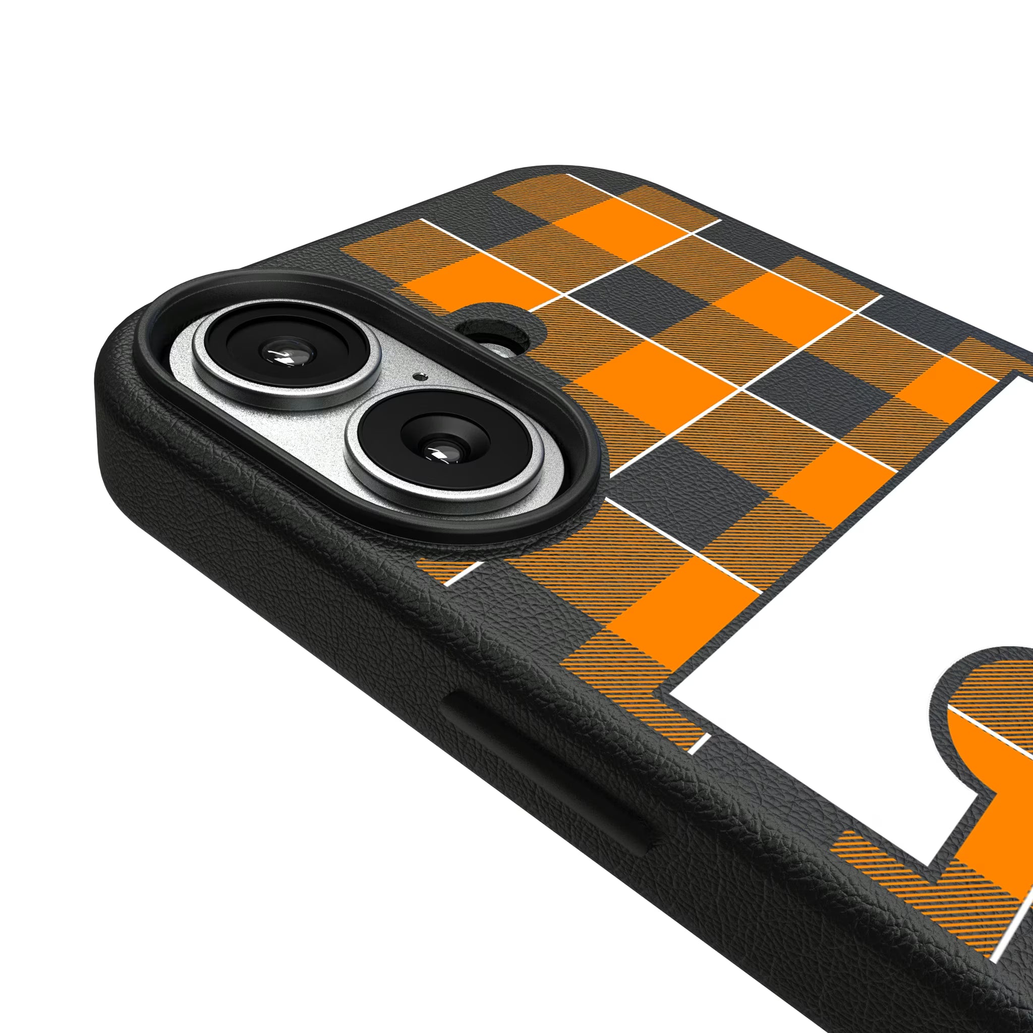 University of Tennessee Volunteers Plaid iPhone MagSafe Compatible Phone Case for Apple iPhone - Detail#Device_iPhone 17