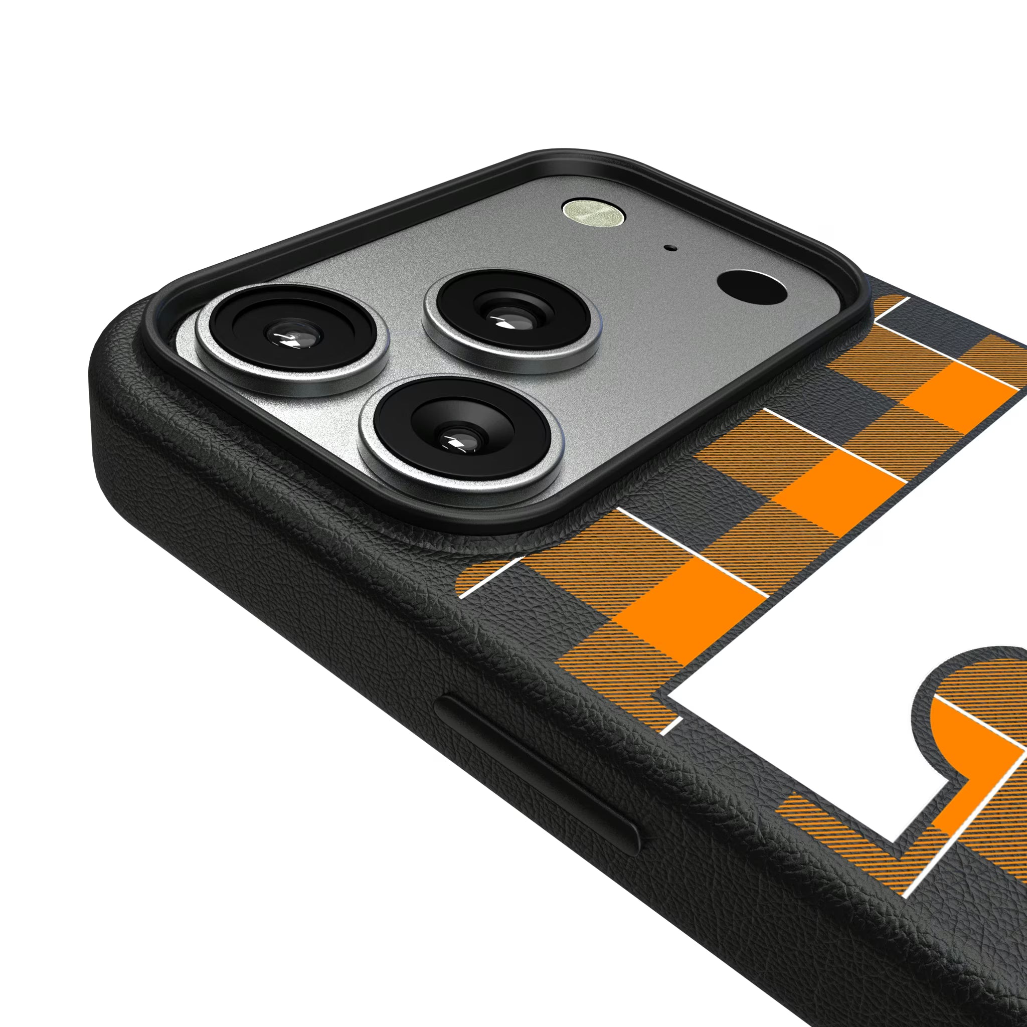 University of Tennessee Volunteers Plaid iPhone MagSafe Compatible Phone Case for Apple iPhone - Detail#Device_iPhone 17 Pro