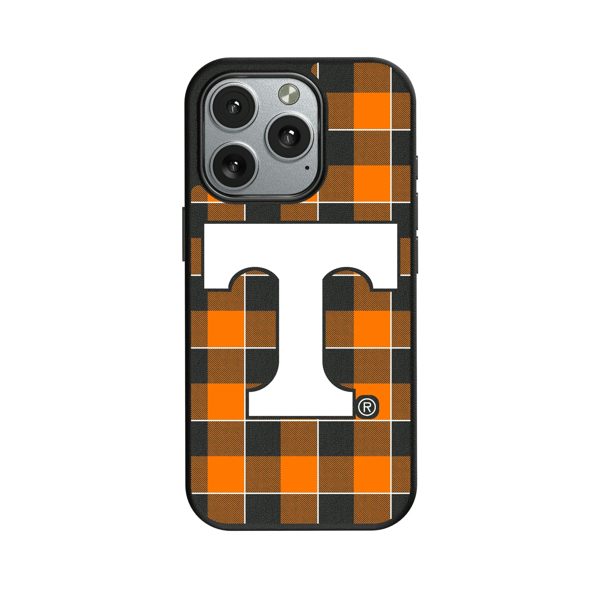 University of Tennessee Volunteers Plaid iPhone MagSafe Compatible Phone Case for Apple iPhone