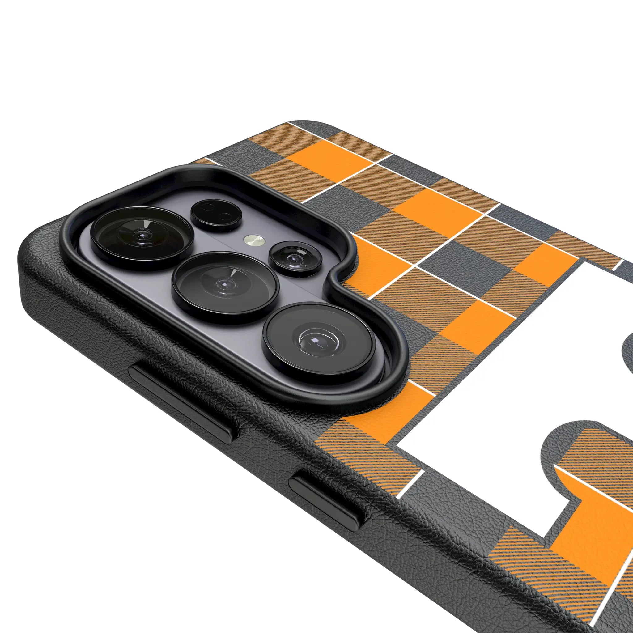 University of Tennessee Volunteers Plaid Galaxy MagSafe Compatible Phone Case for Samsung Galaxy - Detail#Device_Galaxy S26 Ultra
