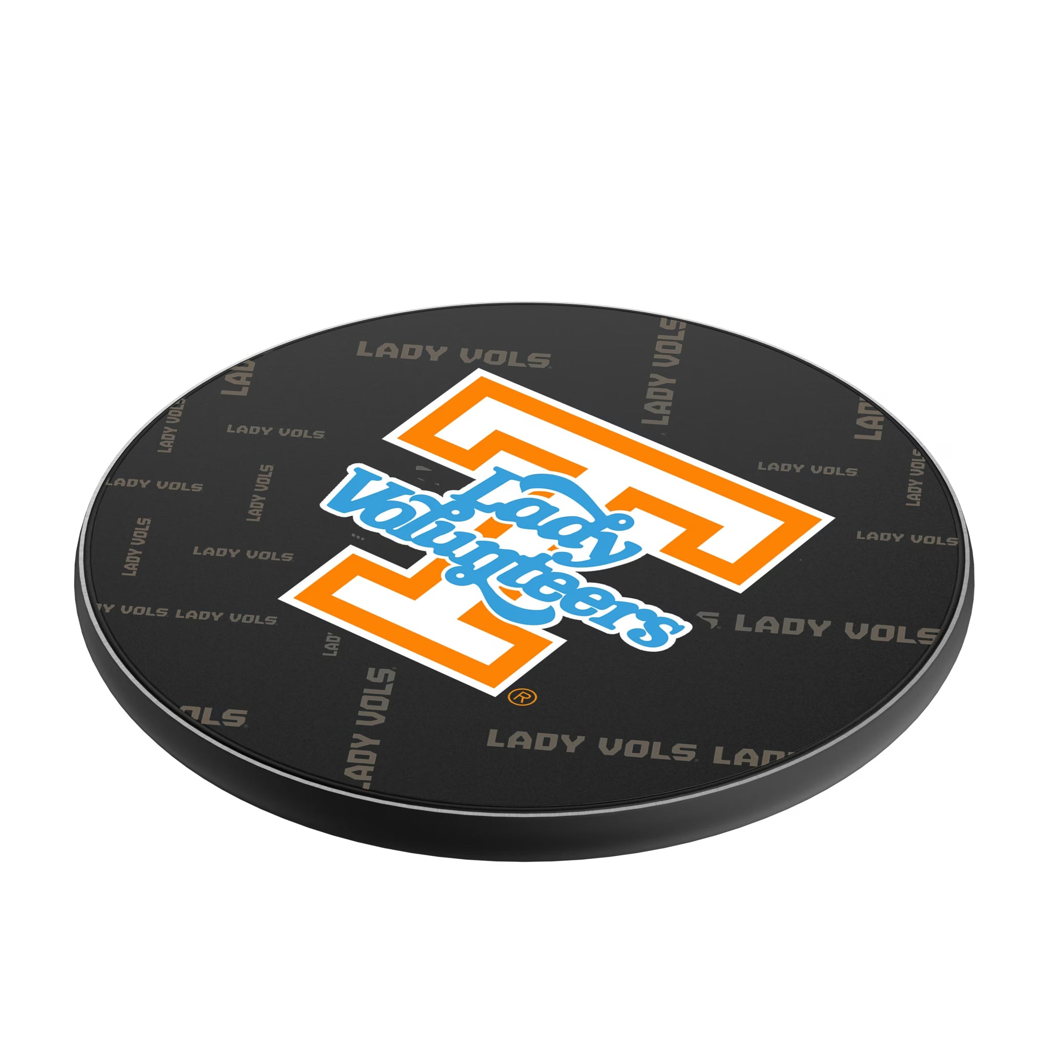 University of Tennessee Volunteers Quadtile 15-Watt Wireless Charger - Isometric View