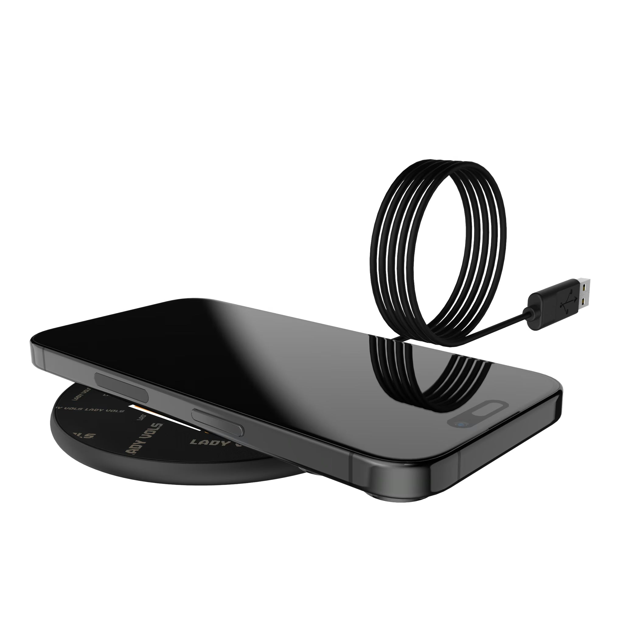 University of Tennessee Volunteers Quadtile 15-Watt Wireless Charger - Lifestyle