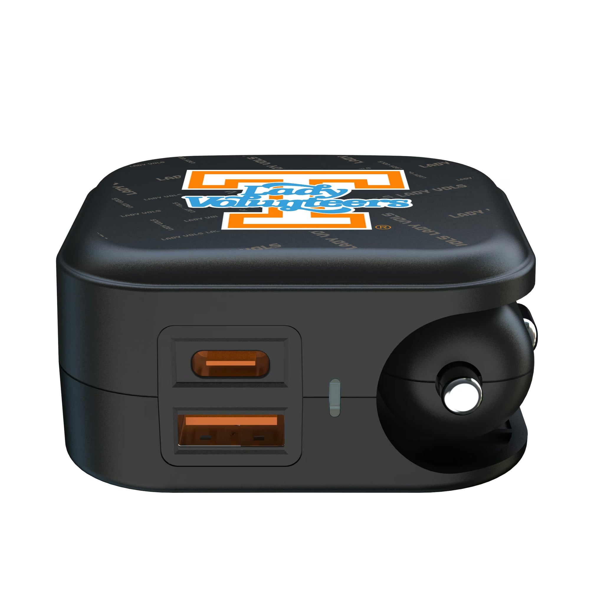 University of Tennessee Volunteers Quadtile 2 in 1 USB A/C Charger