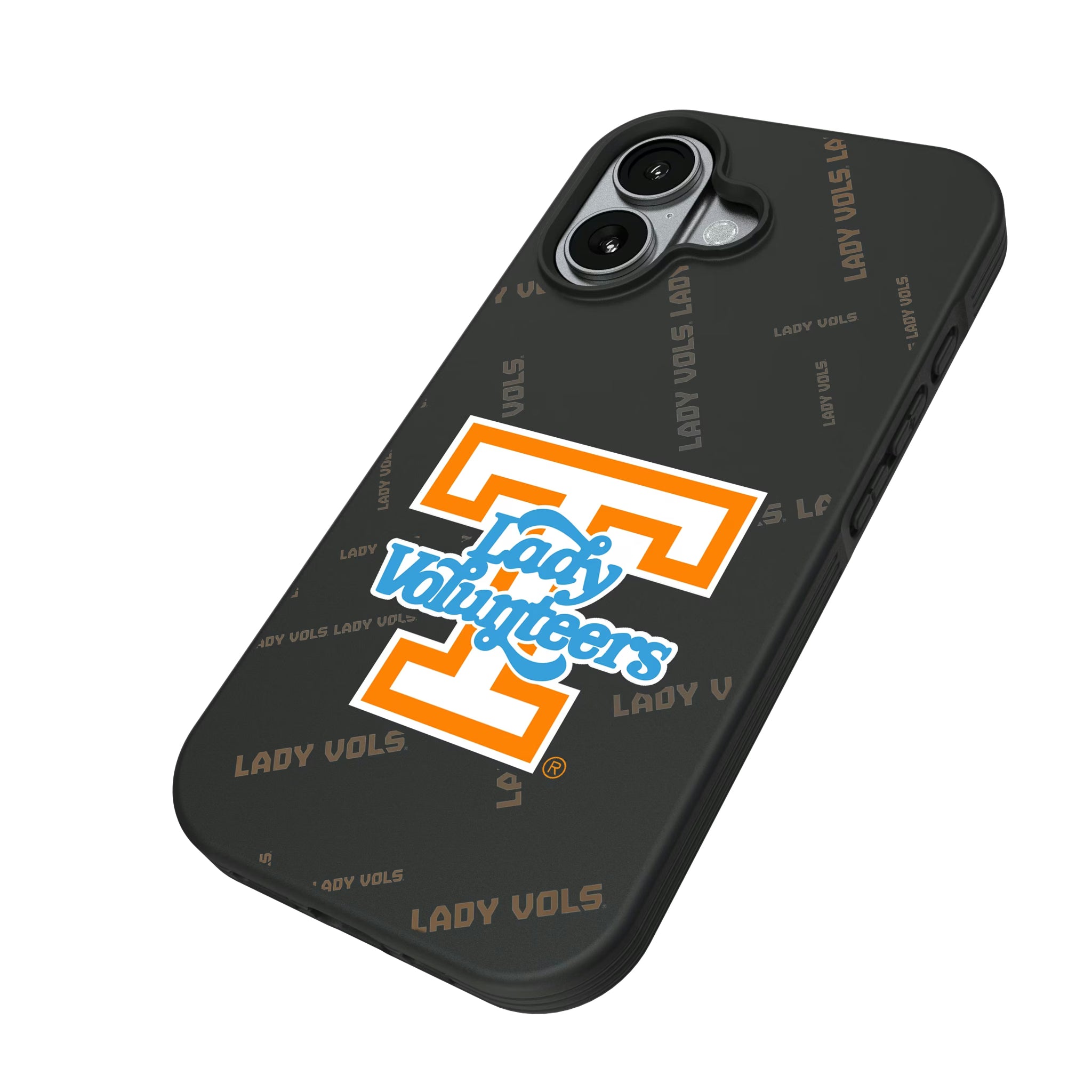University of Tennessee Volunteers Quadtile iPhone Bump Phone Case for Apple iPhone - Isometric View#Device_iPhone 17