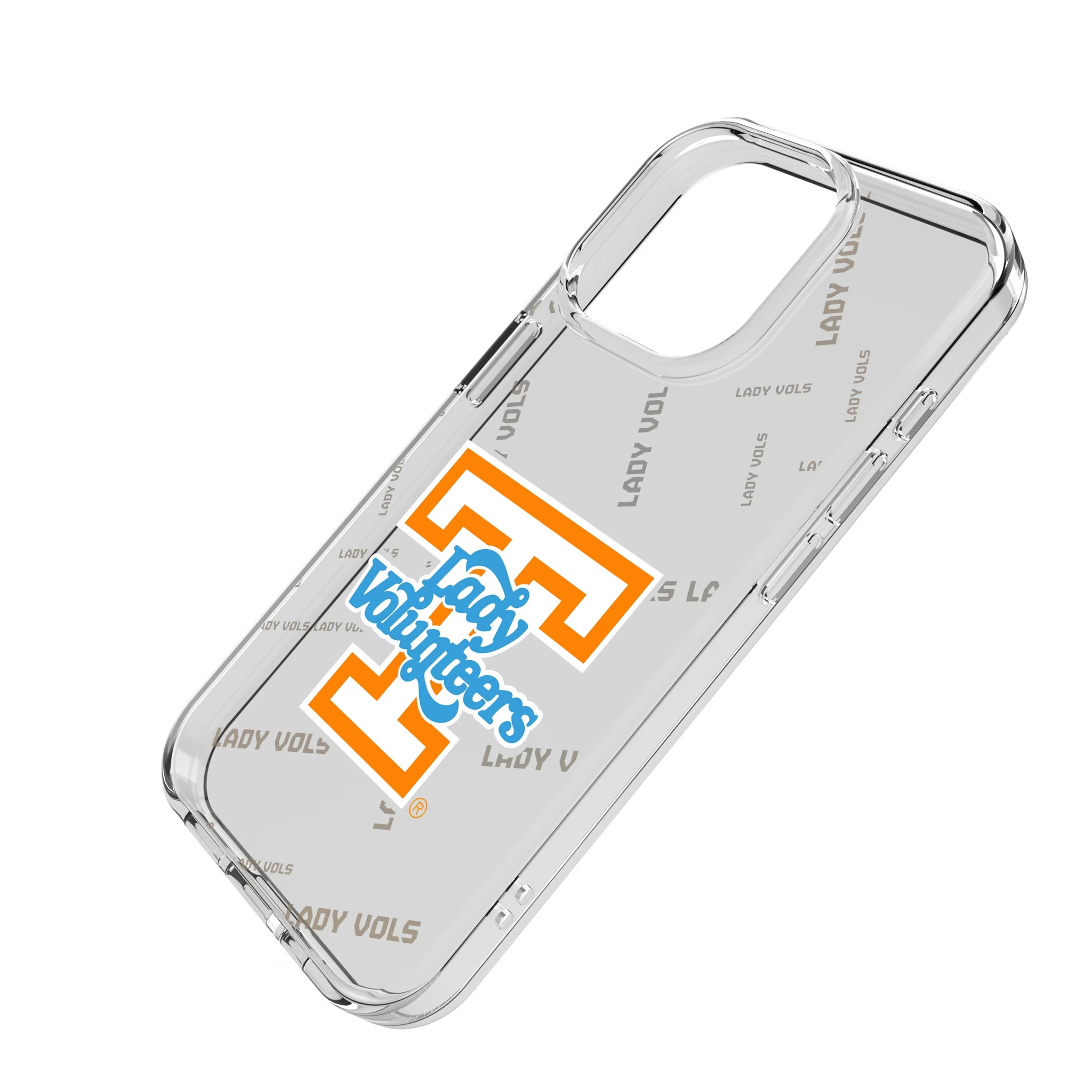 University of Tennessee Volunteers Quadtile iPhone Clear Phone Case for Apple iPhone - Isometric View