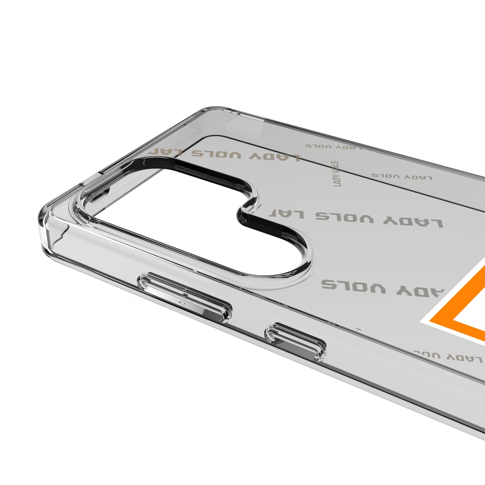University of Tennessee Volunteers Quadtile Galaxy Clear Phone Case for Samsung Galaxy - Detail