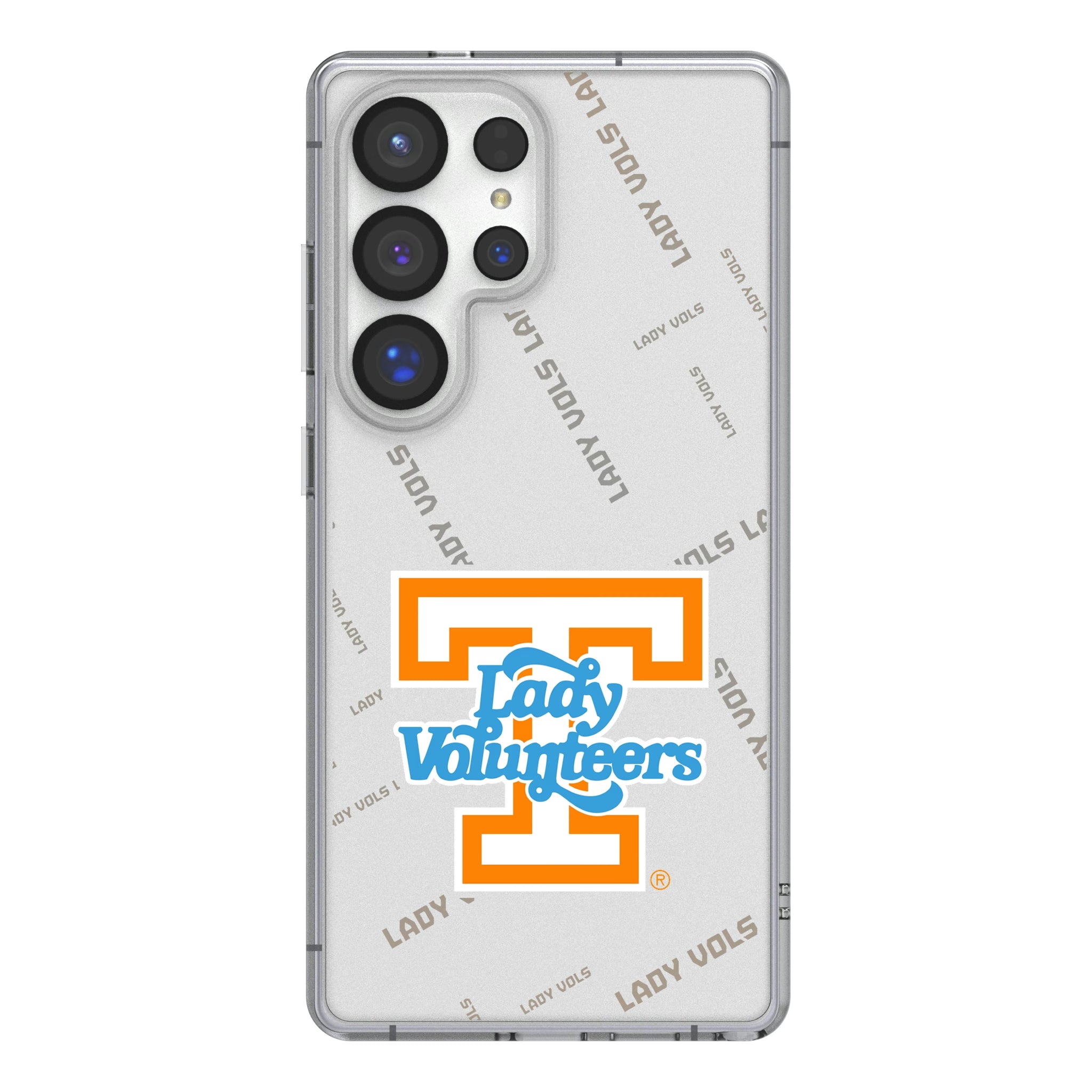 University of Tennessee Volunteers Quadtile Galaxy Clear Phone Case for Samsung Galaxy
