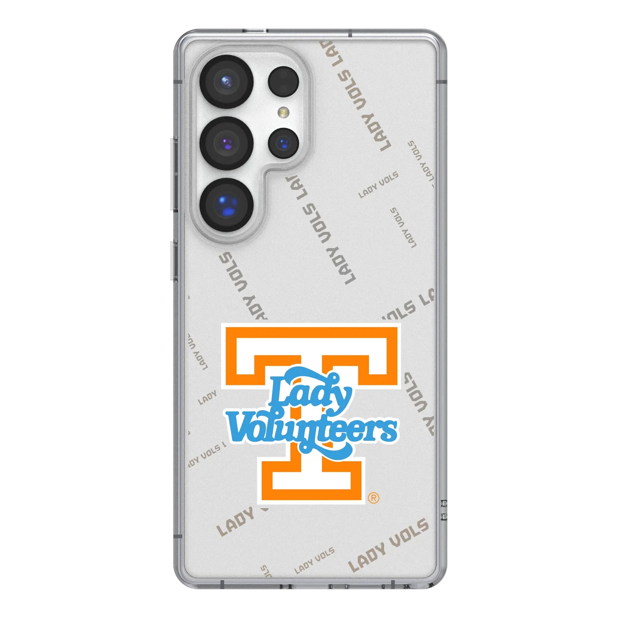University of Tennessee Volunteers Quadtile Galaxy Clear Phone Case for Samsung Galaxy#Device_Galaxy S25 Ultra