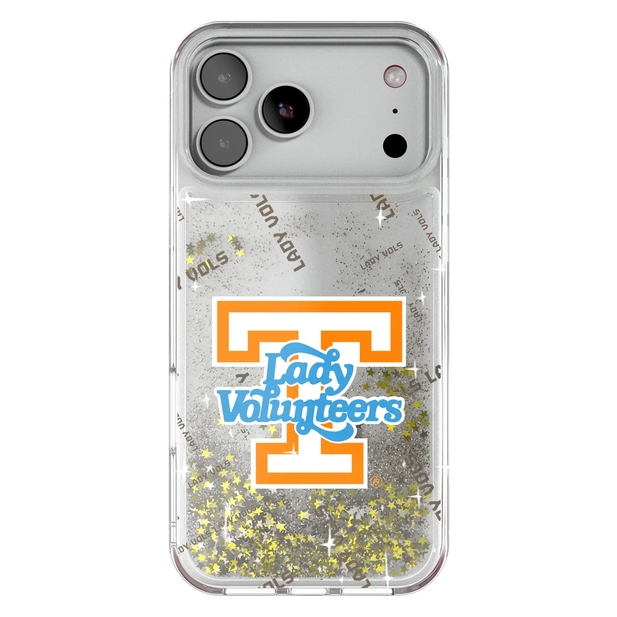University of Tennessee Volunteers Quadtile Glitter Phone Case for Apple iPhone