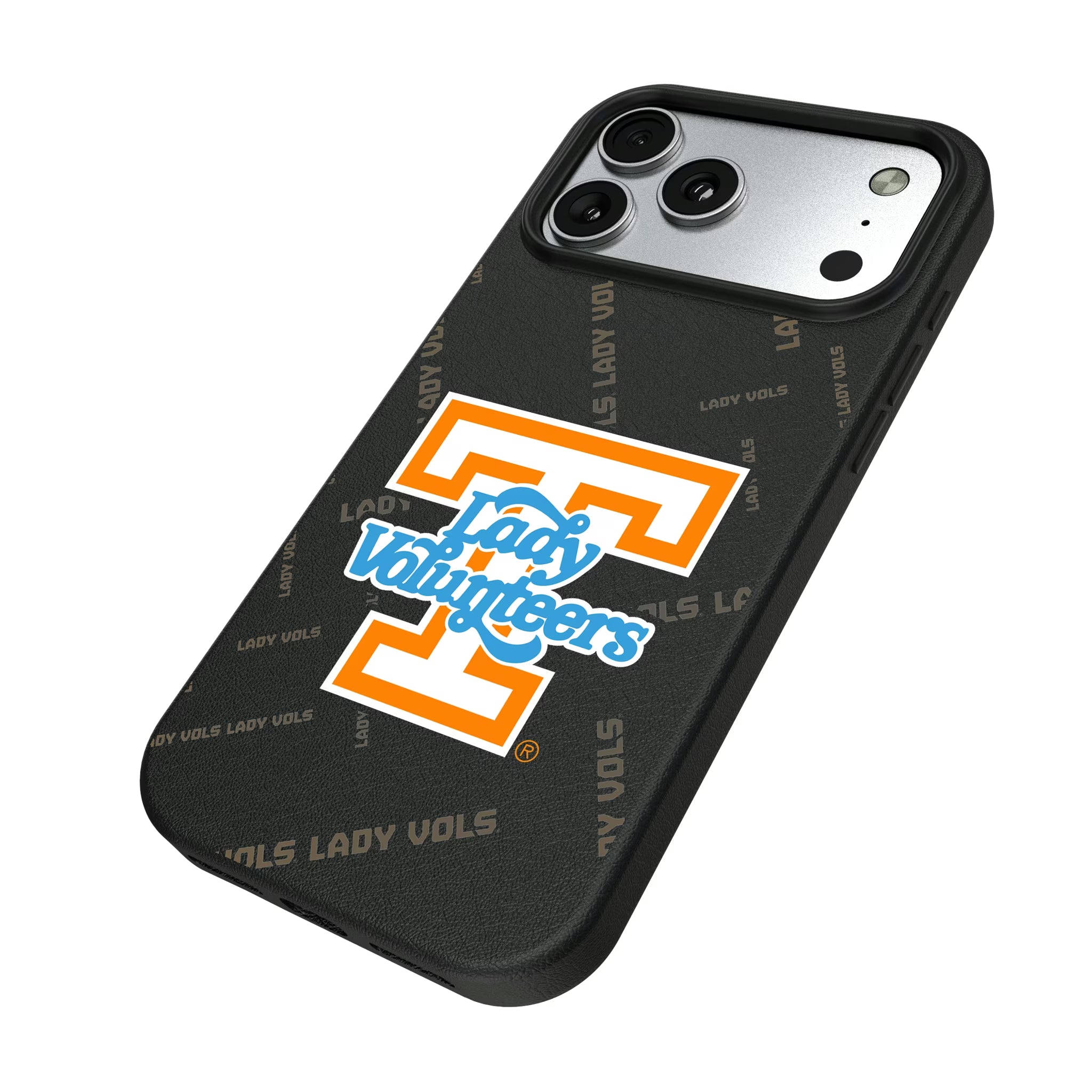 University of Tennessee Volunteers Quadtile iPhone MagSafe Compatible Phone Case for Apple iPhone - Isometric View#Device_iPhone 17 Pro Max