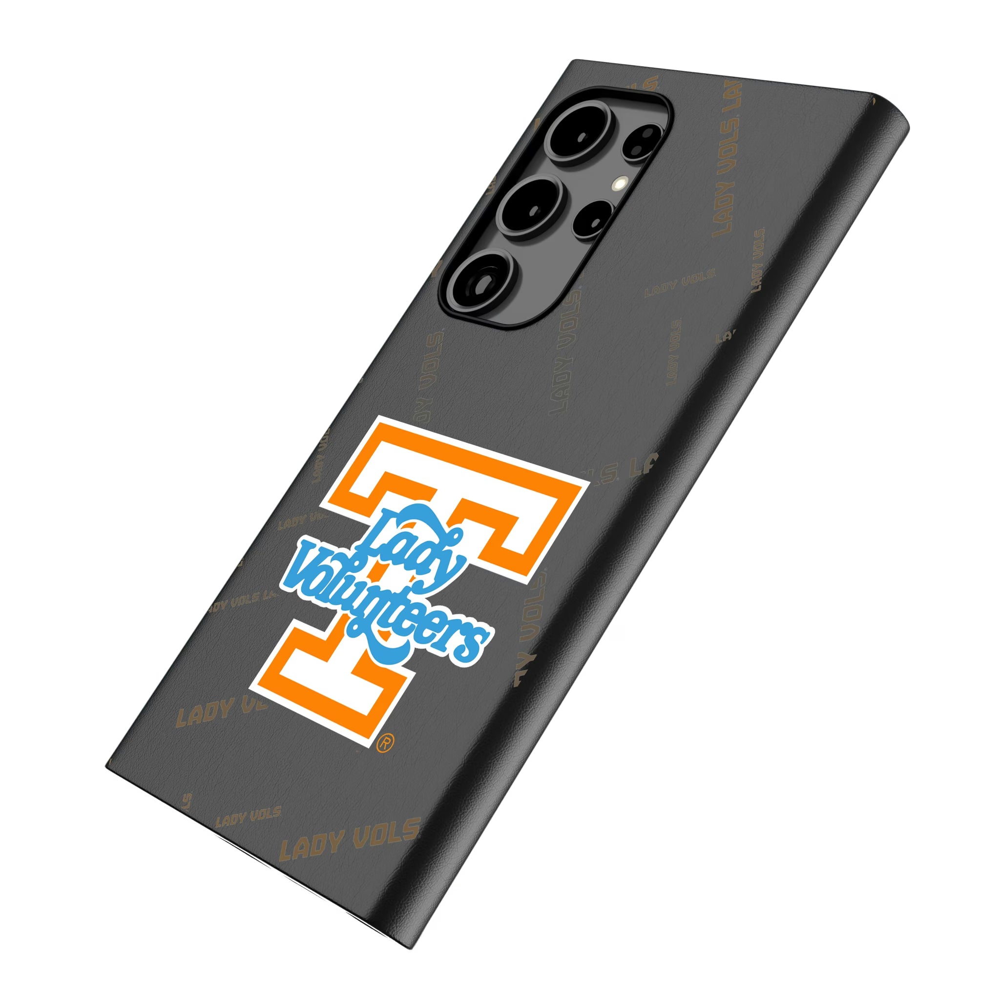 University of Tennessee Volunteers Quadtile Galaxy MagSafe Compatible Phone Case for Samsung Galaxy - Isometric View