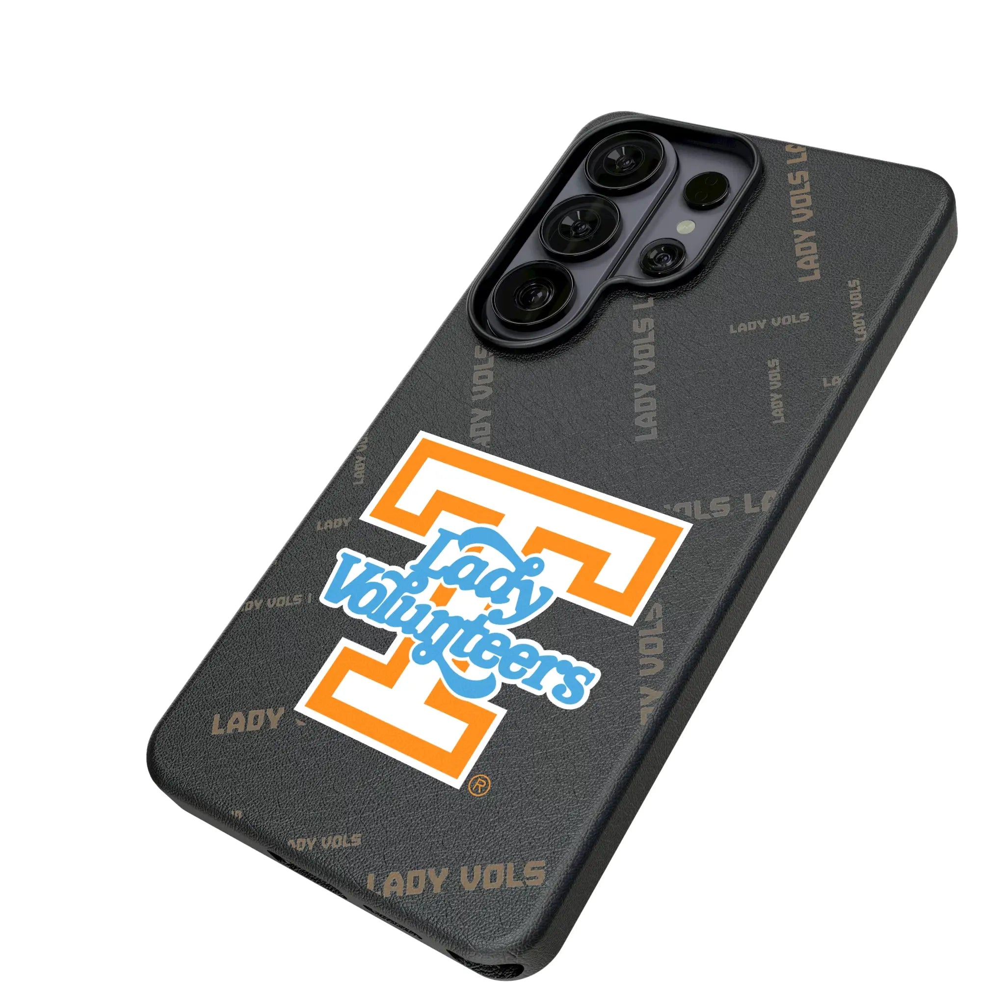 University of Tennessee Volunteers Quadtile Galaxy MagSafe Compatible Phone Case for Samsung Galaxy - Isometric View#Device_Galaxy S26 Ultra