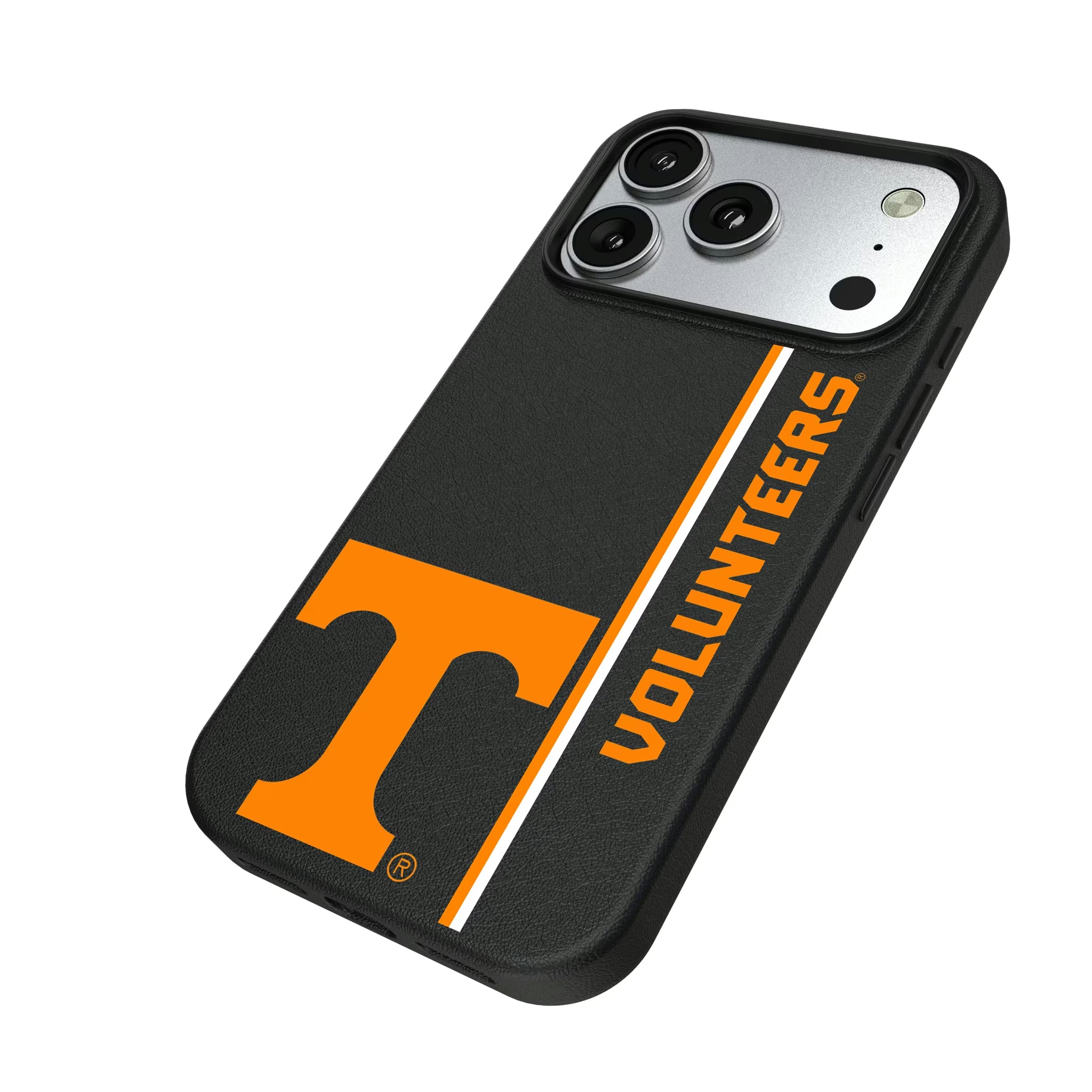 University of Tennessee Volunteers Sidebar iPhone MagSafe Compatible Phone Case for Apple iPhone - Isometric View#Device_iPhone 17 Pro