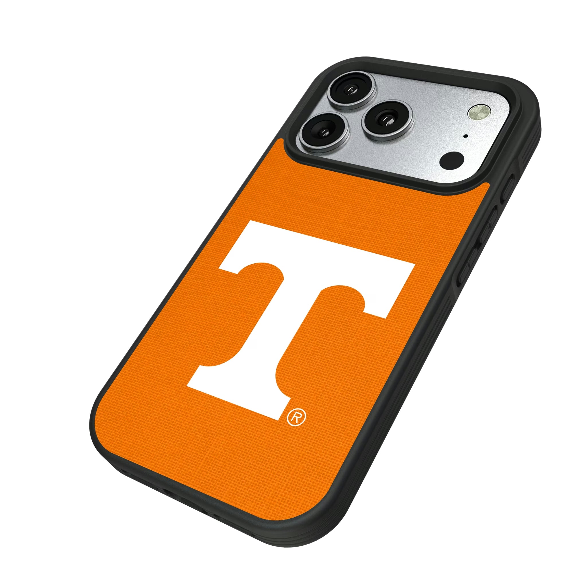 University of Tennessee Volunteers Solid iPhone Bump Phone Case for Apple iPhone - Isometric View#Device_iPhone 17 Pro