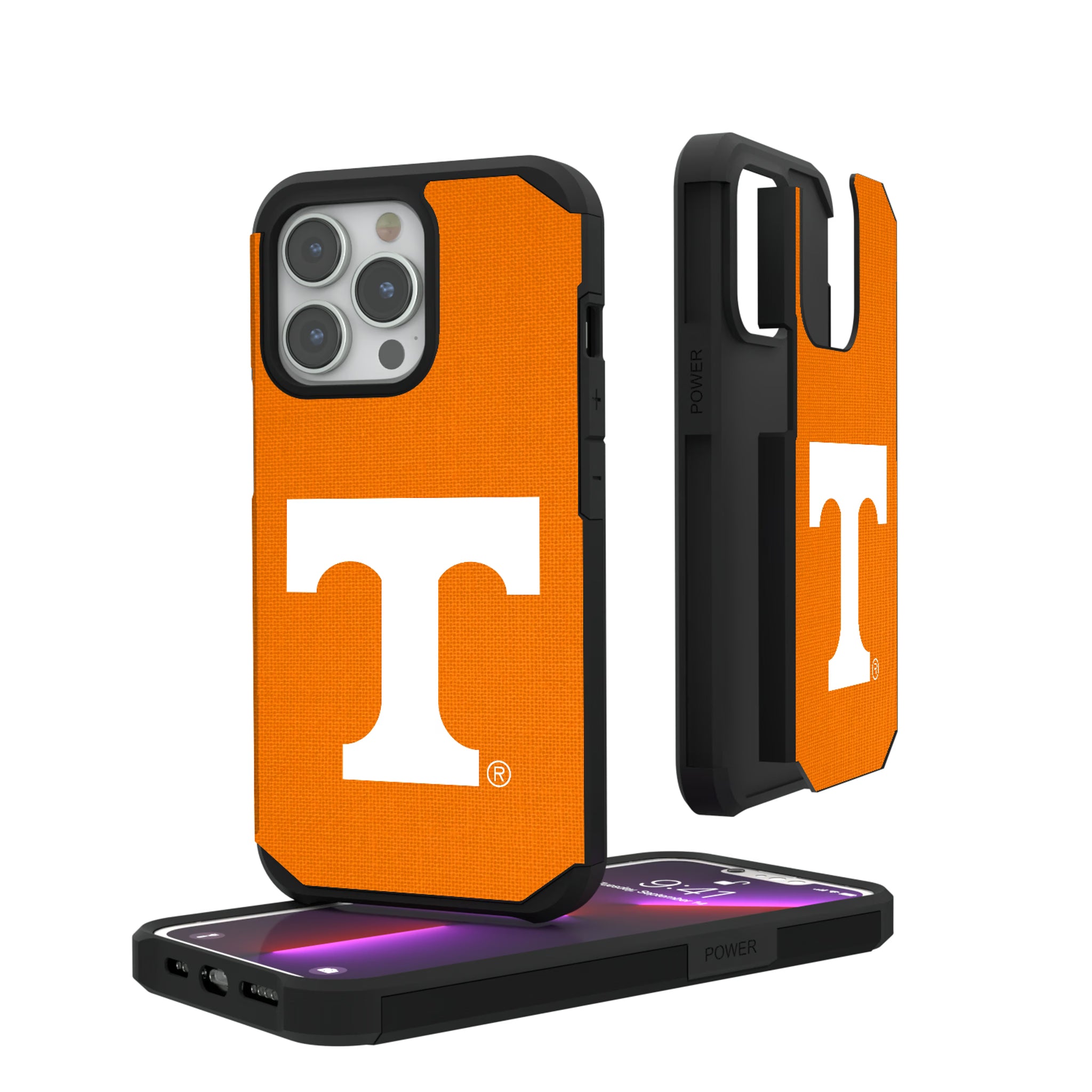 University of Tennessee Volunteers Solid iPhone Rugged Phone Case for Apple iPhone