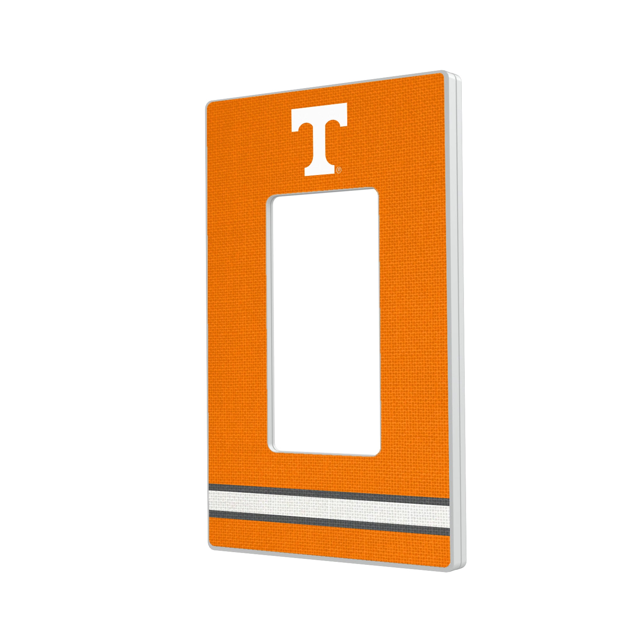 University of Tennessee Volunteers Stripe Hidden-Screw Light Switch Plate#Style_Single Rocker