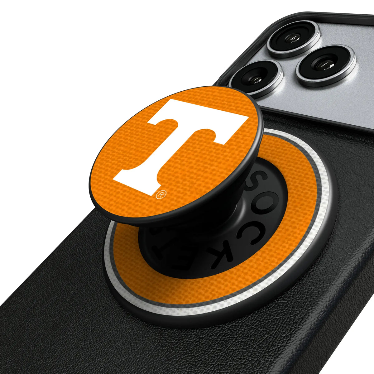 University of Tennessee Volunteers Stripe Popsockets Round Magnetic