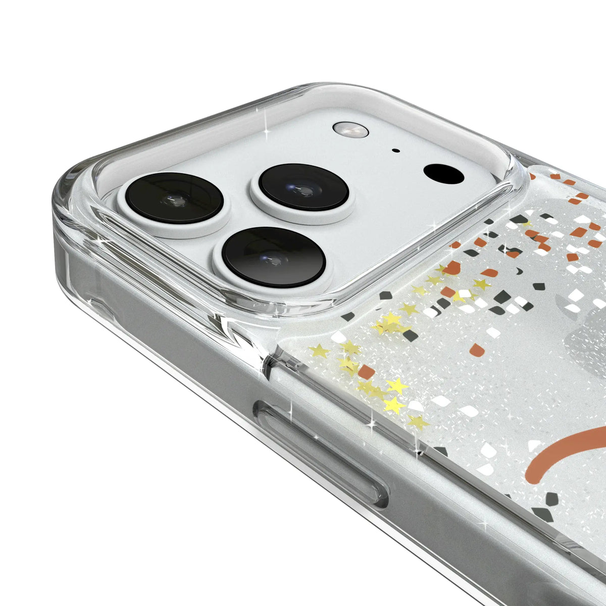 University of Texas Longhorns Confetti iPhone Glitter Phone Case for Apple iPhone - Detail#Device_iPhone 18 Pro