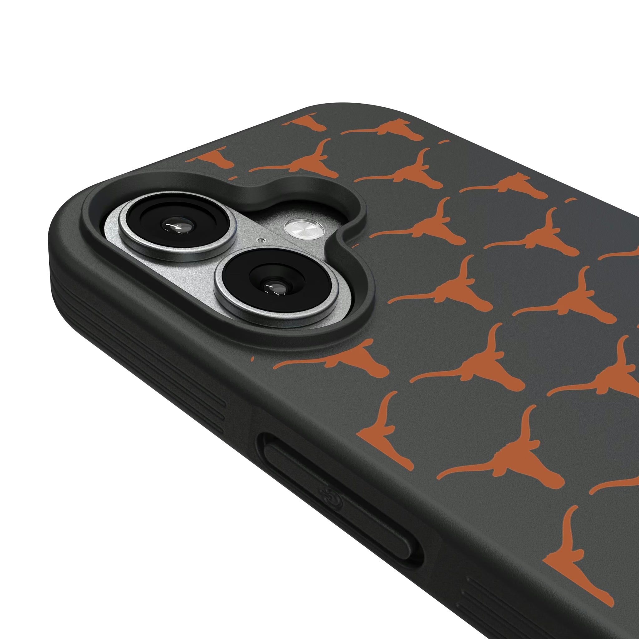 University of Texas Longhorns Fashion Pattern iPhone Bump Phone Case for Apple iPhone - Detail#Device_iPhone 17