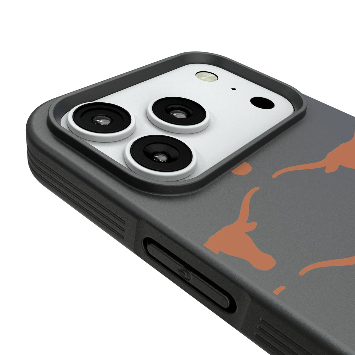 University of Texas Longhorns Fashion Pattern iPhone Bump Phone Case for Apple iPhone - Detail#Device_iPhone 18 Pro