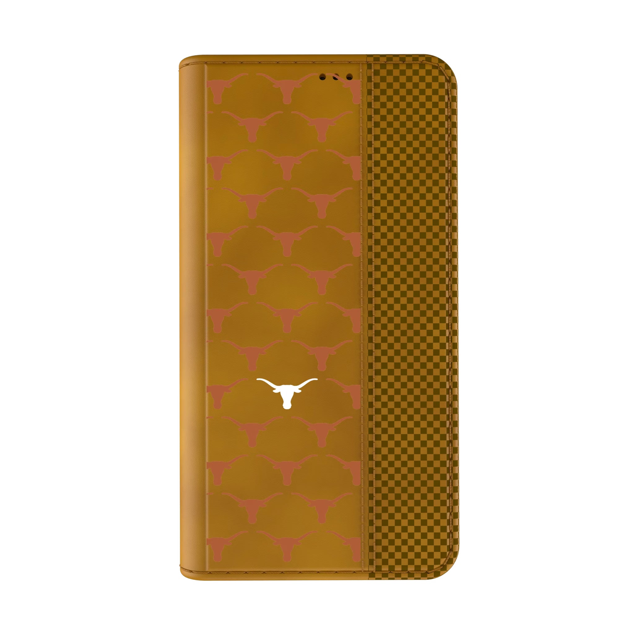University of Texas Longhorns Fashion Pattern iPhone Folio Phone Case for Apple iPhone