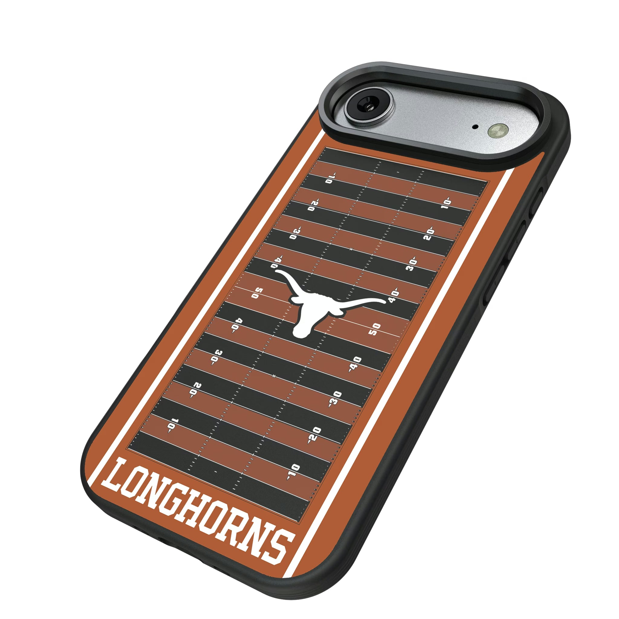 University of Texas Longhorns Field iPhone Bump Phone Case for Apple iPhone - Isometric View#Device_iPhone Air