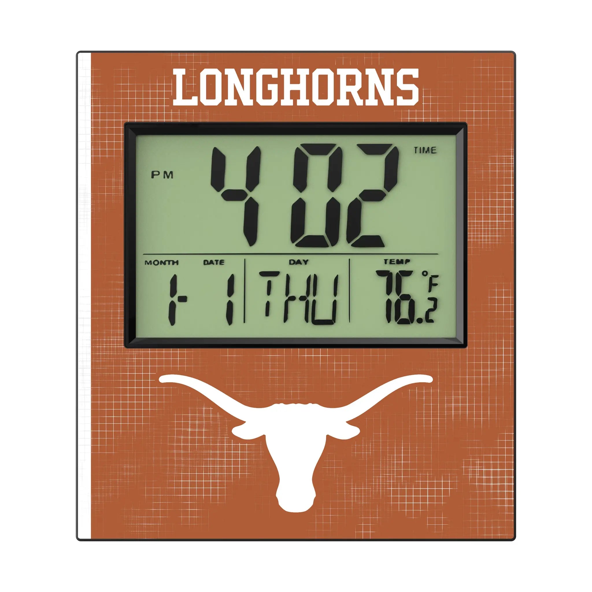 University of Texas Longhorns Hatch Wall Clock