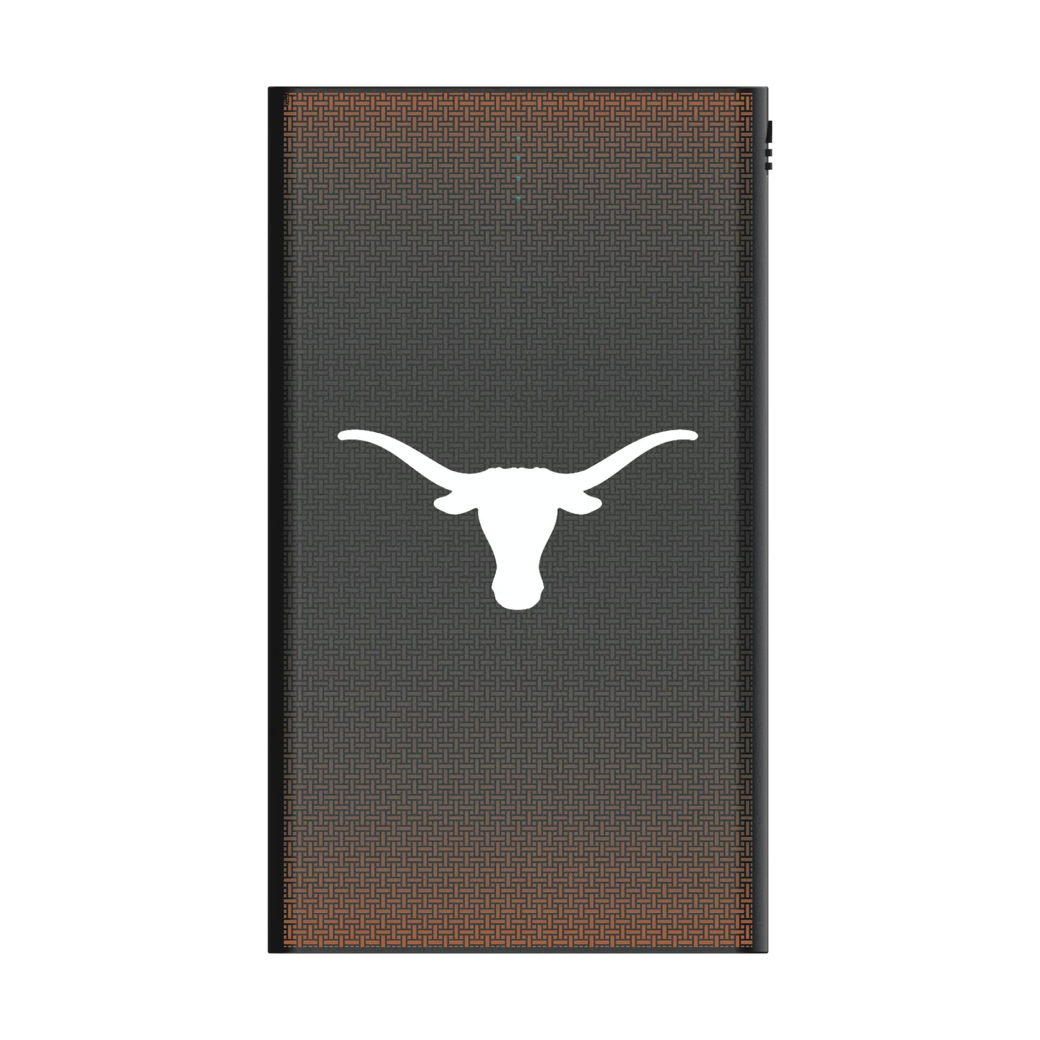University of Texas Longhorns Linen 5000mAh Flat Powerbank
