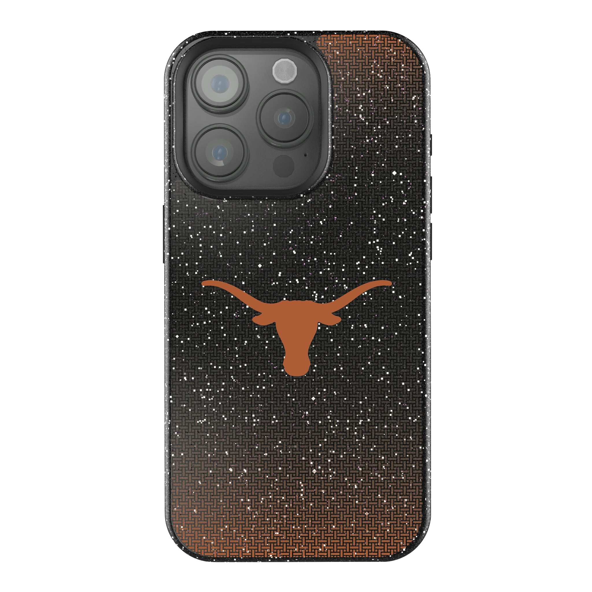 University of Texas Longhorns Linen iPhone Bling Phone Case for Apple iPhone