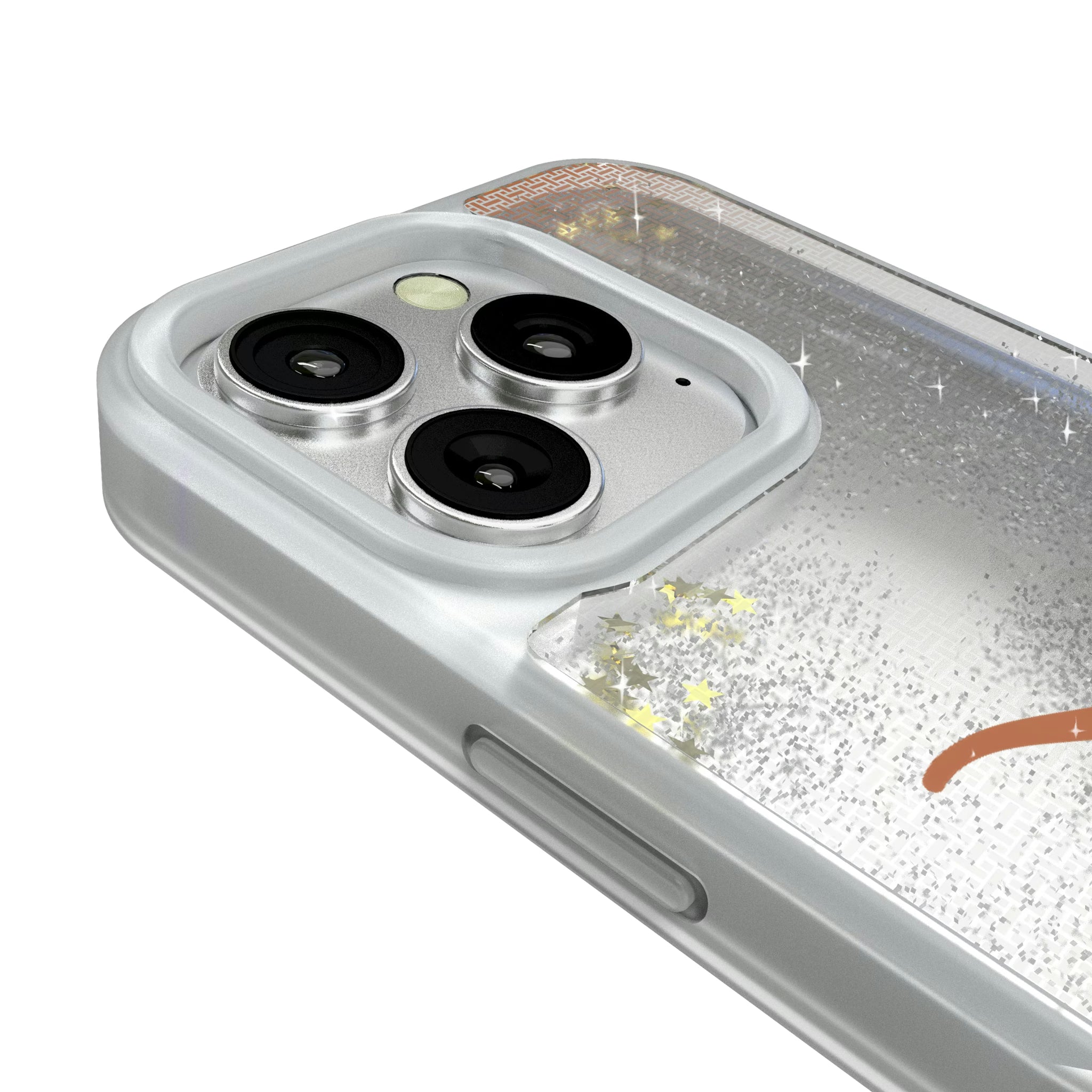 University of Texas Longhorns Linen iPhone Glitter Phone Case for Apple iPhone - Detail#Device_iPhone 16 Pro