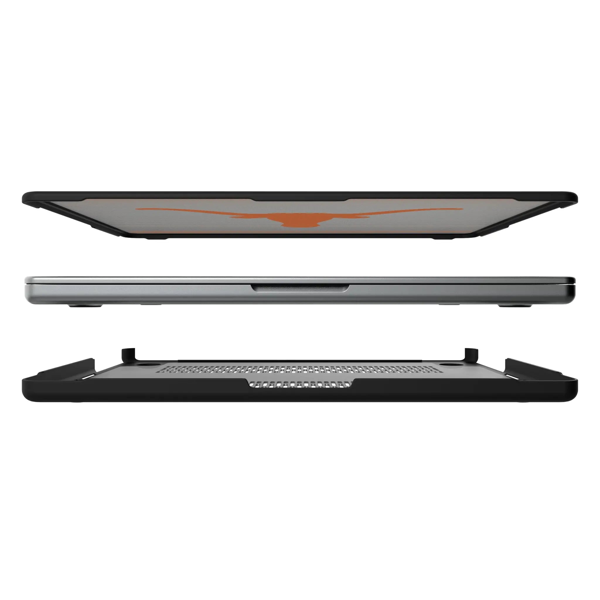 University of Texas Longhorns Linen MacBook Laptop Case for Apple MacBook