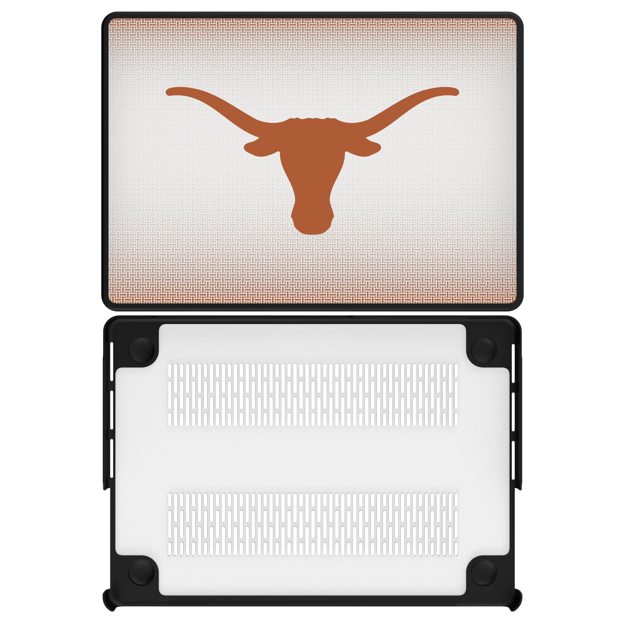 University of Texas Longhorns Linen MacBook Laptop Case for Apple MacBook#Device_MacBook Pro (14-inch, 2021) / MacBook Pro (14-inch, 2023) / MacBook Pro (14-inch, 2024)