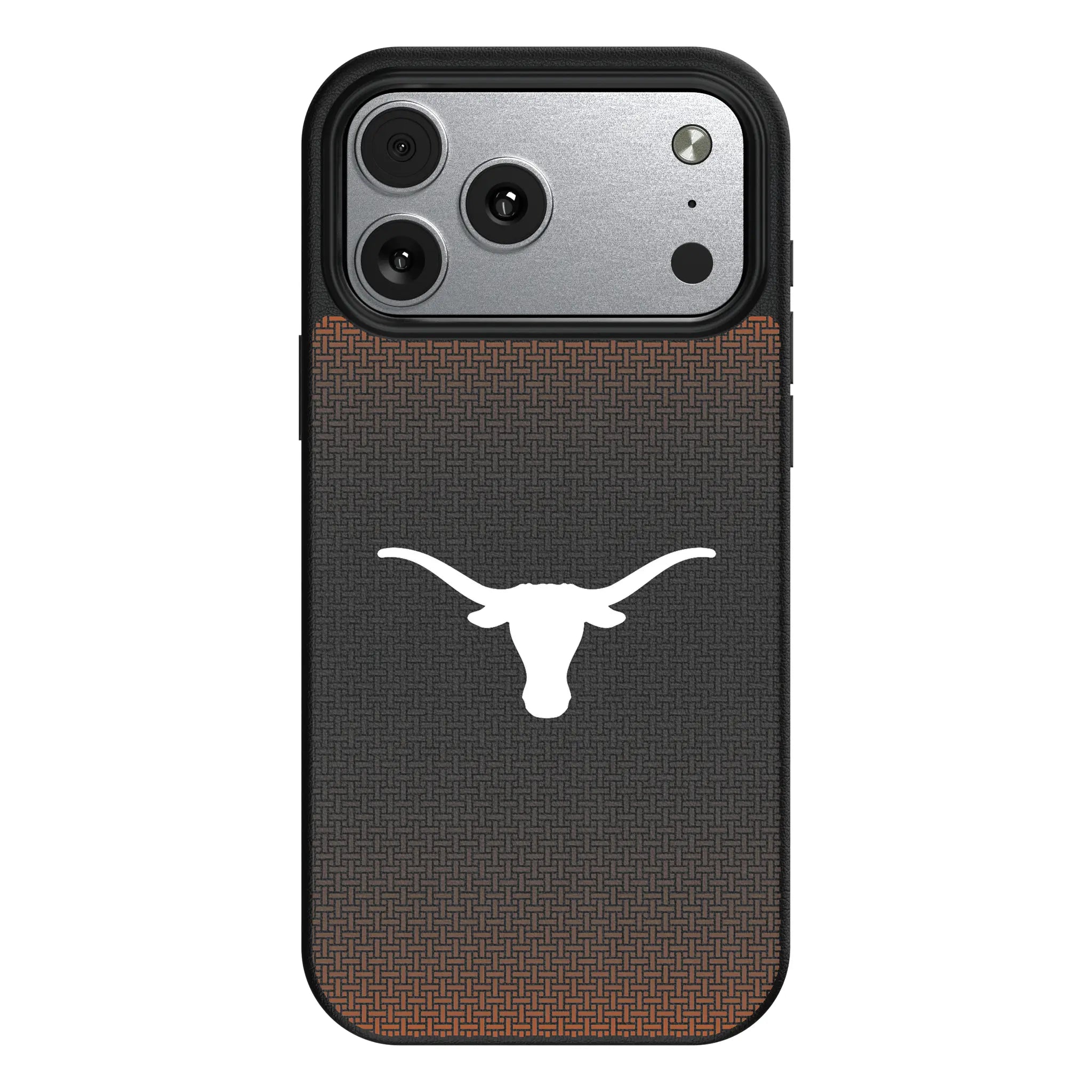 University of Texas Longhorns Linen iPhone MagSafe Compatible Phone Case for Apple iPhone#Device_iPhone 17 Pro Max