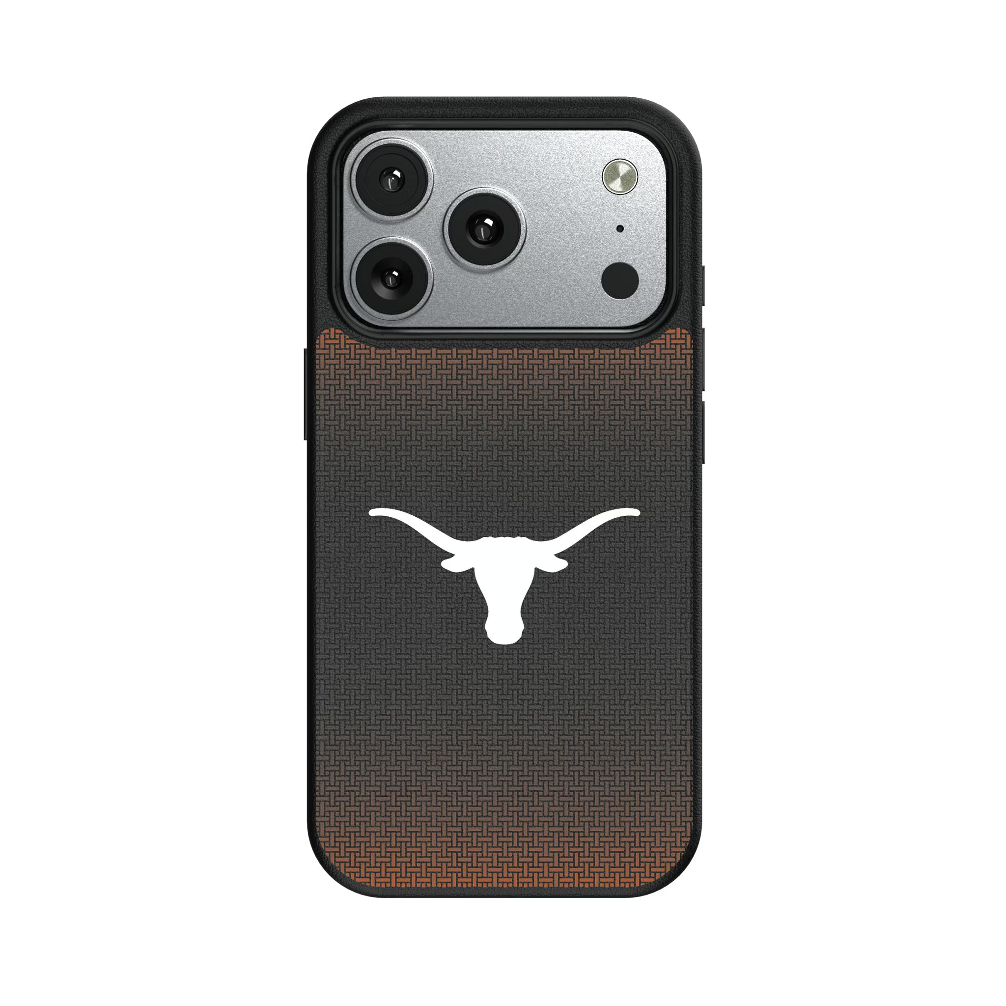 University of Texas Longhorns Linen iPhone MagSafe Compatible Phone Case for Apple iPhone#Device_iPhone 17 Pro