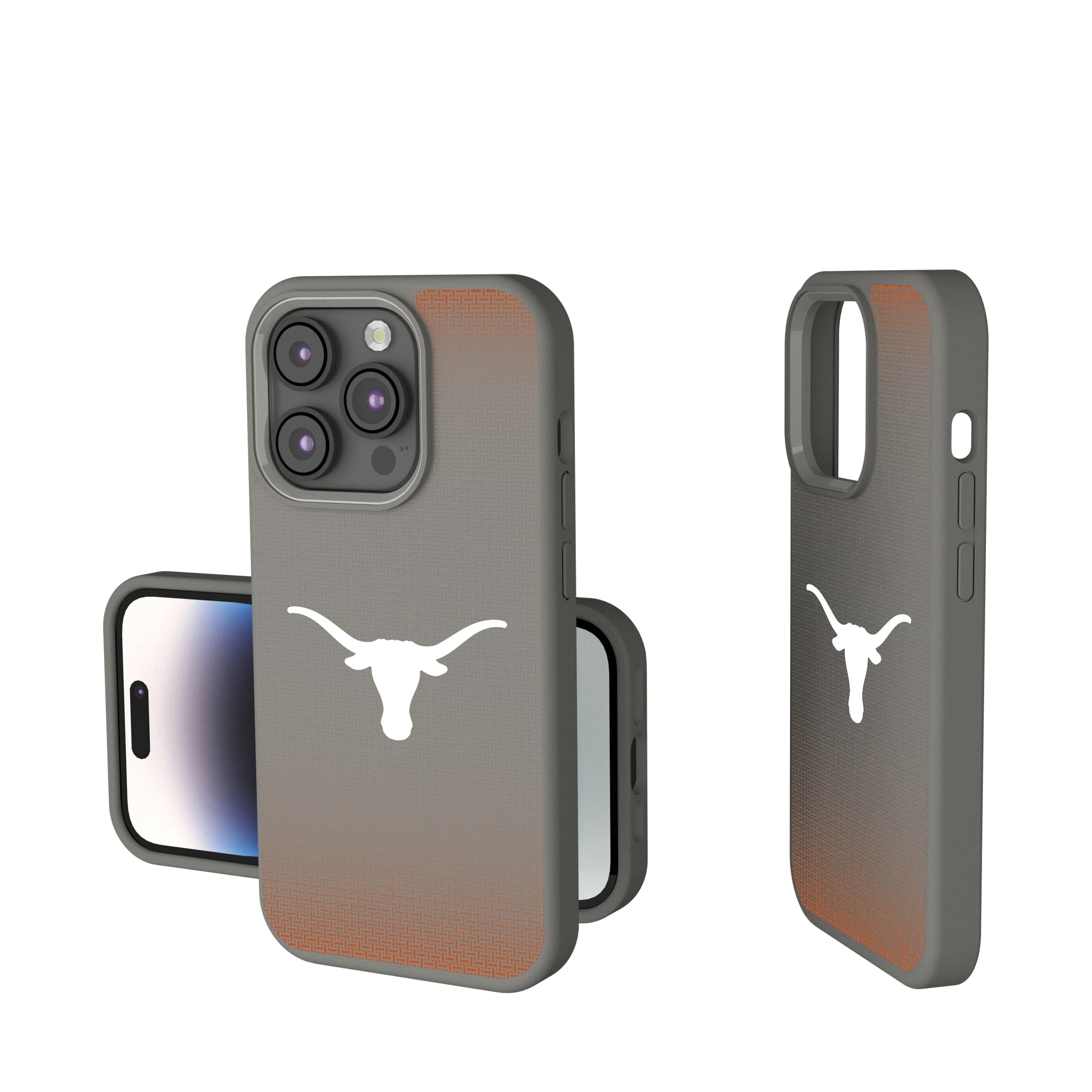 University of Texas Longhorns Linen iPhone Soft Touch Phone Case for Apple iPhone