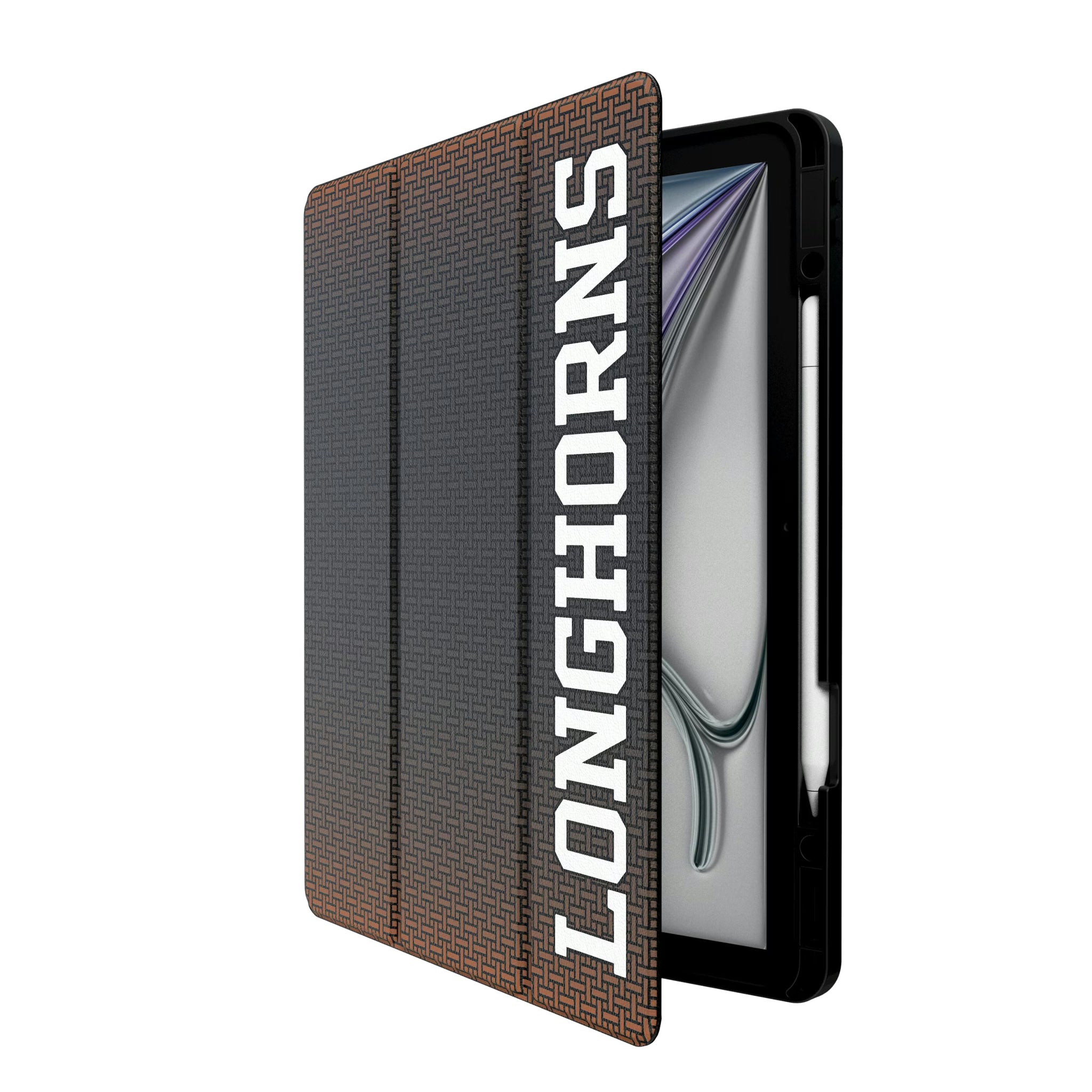 University of Texas Longhorns Linen iPad Tablet Case for Apple iPad
