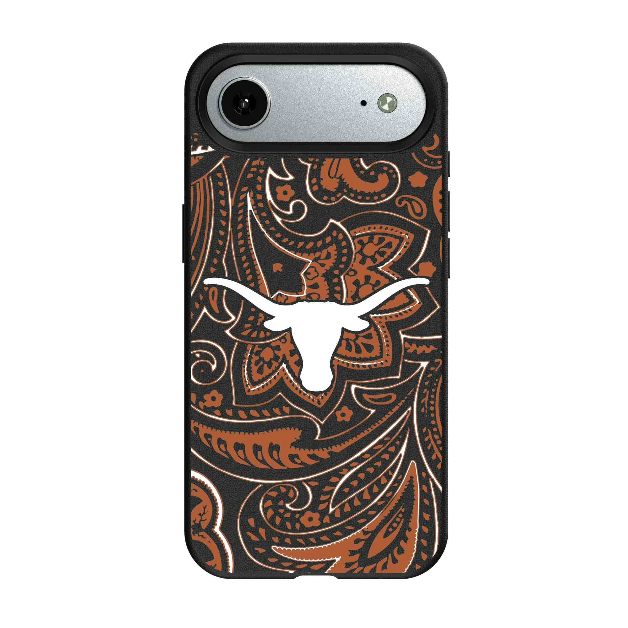 University of Texas Longhorns Paisley iPhone MagSafe Compatible Phone Case for Apple iPhone#Device_iPhone Air