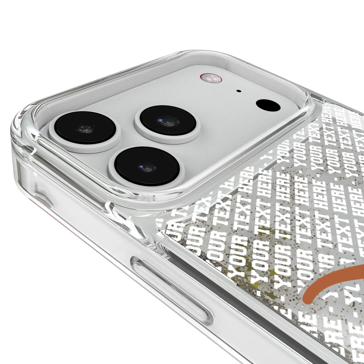 University of Texas Longhorns Personalized EndZone Plus iPhone Glitter Phone Case for Apple iPhone - Detail#Device_iPhone 18 Pro Max