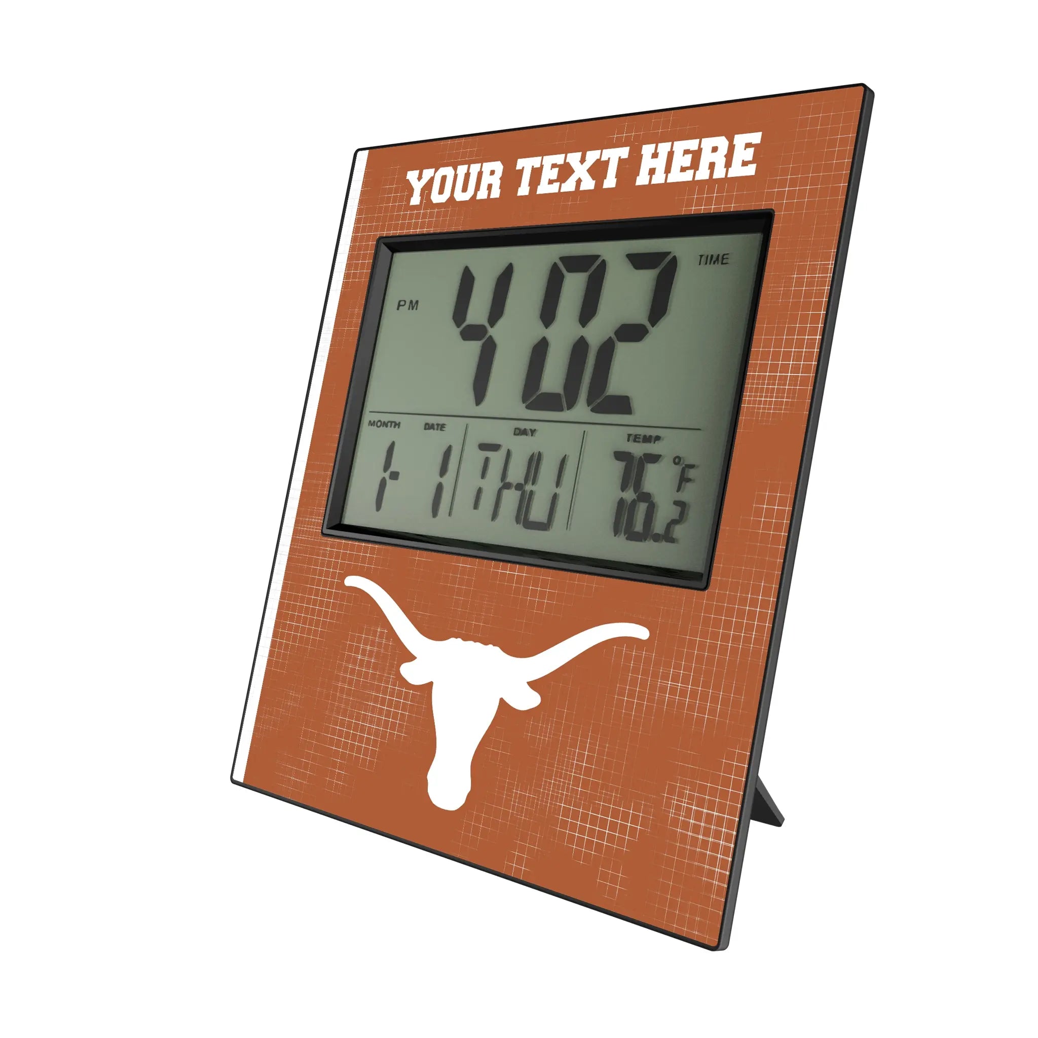 University of Texas Longhorns Personalized Hatch Wall Clock